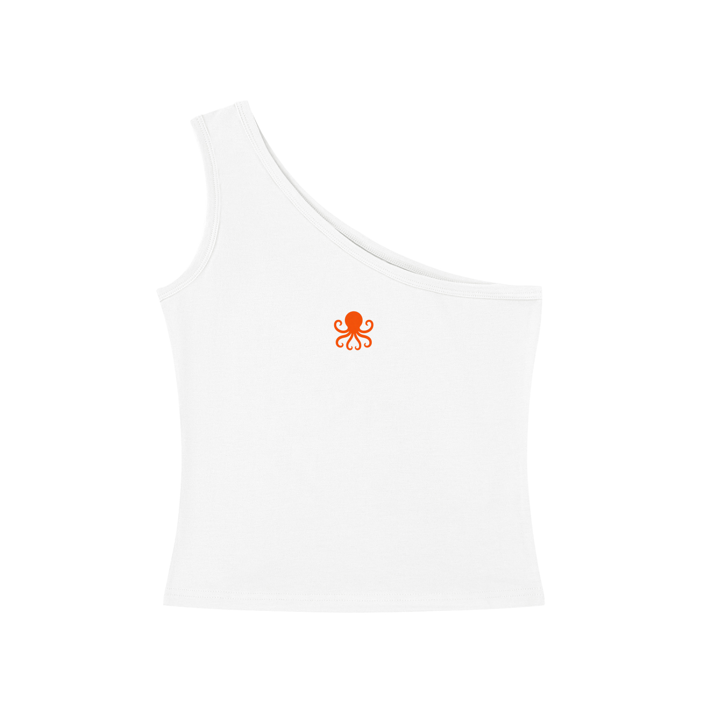 Women's One-Shoulder Crop T-Shirt