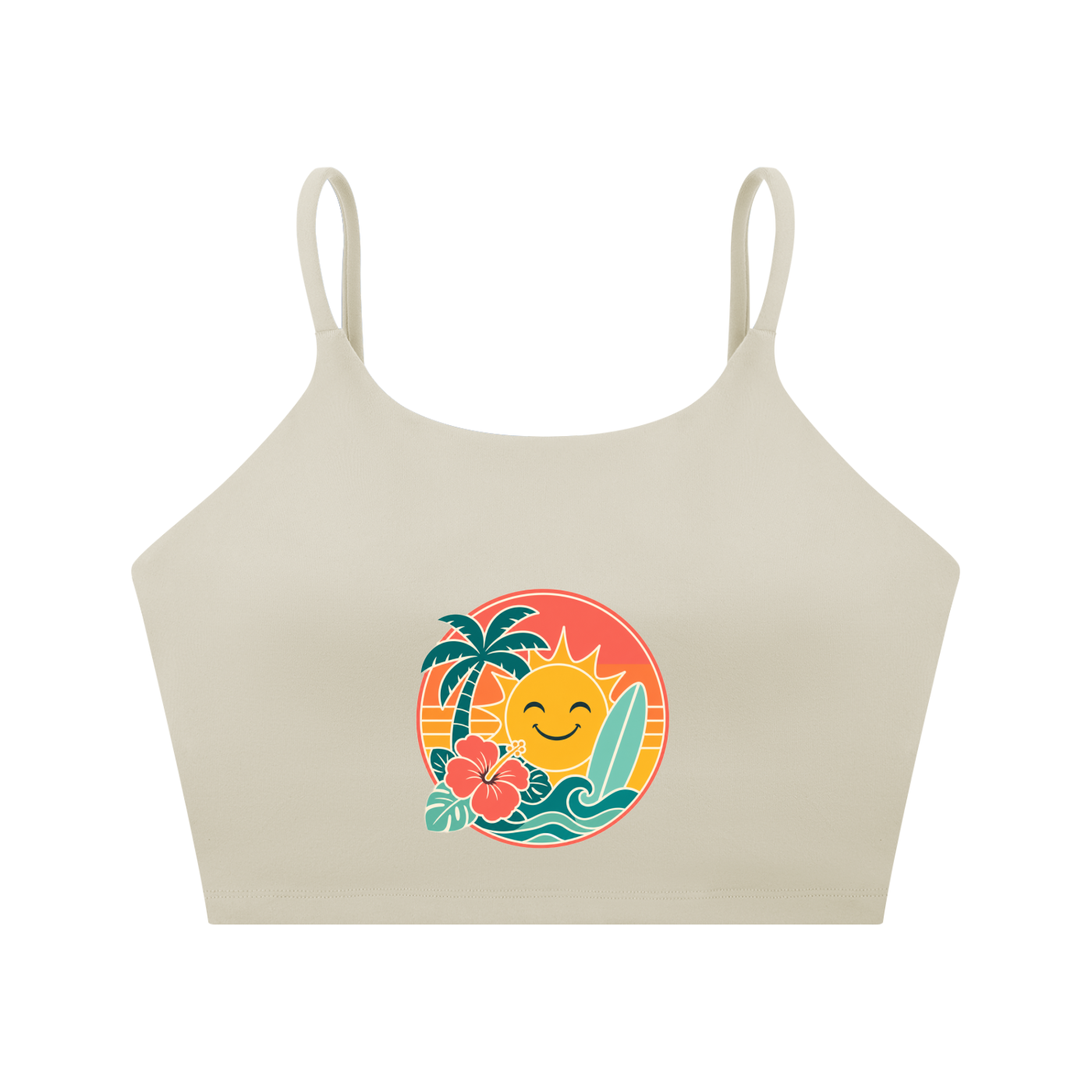 Spaghetti Strap Yoga Sports Bra
