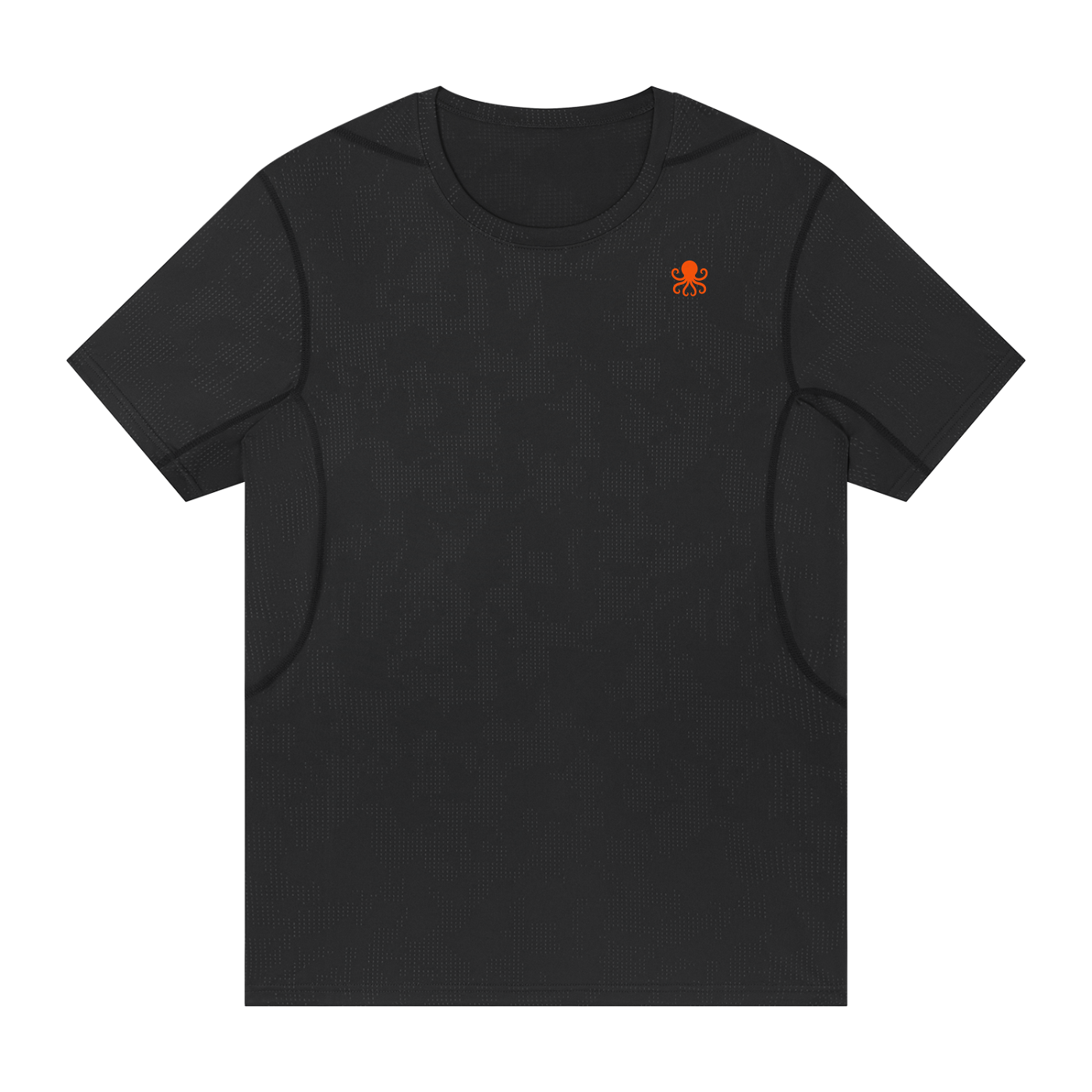 Men's Jacquard Slim Mesh T-Shirt