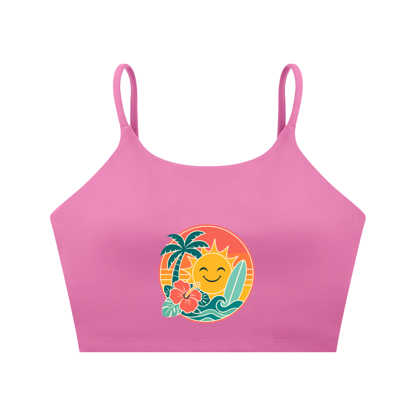 Spaghetti Strap Yoga Sports Bra