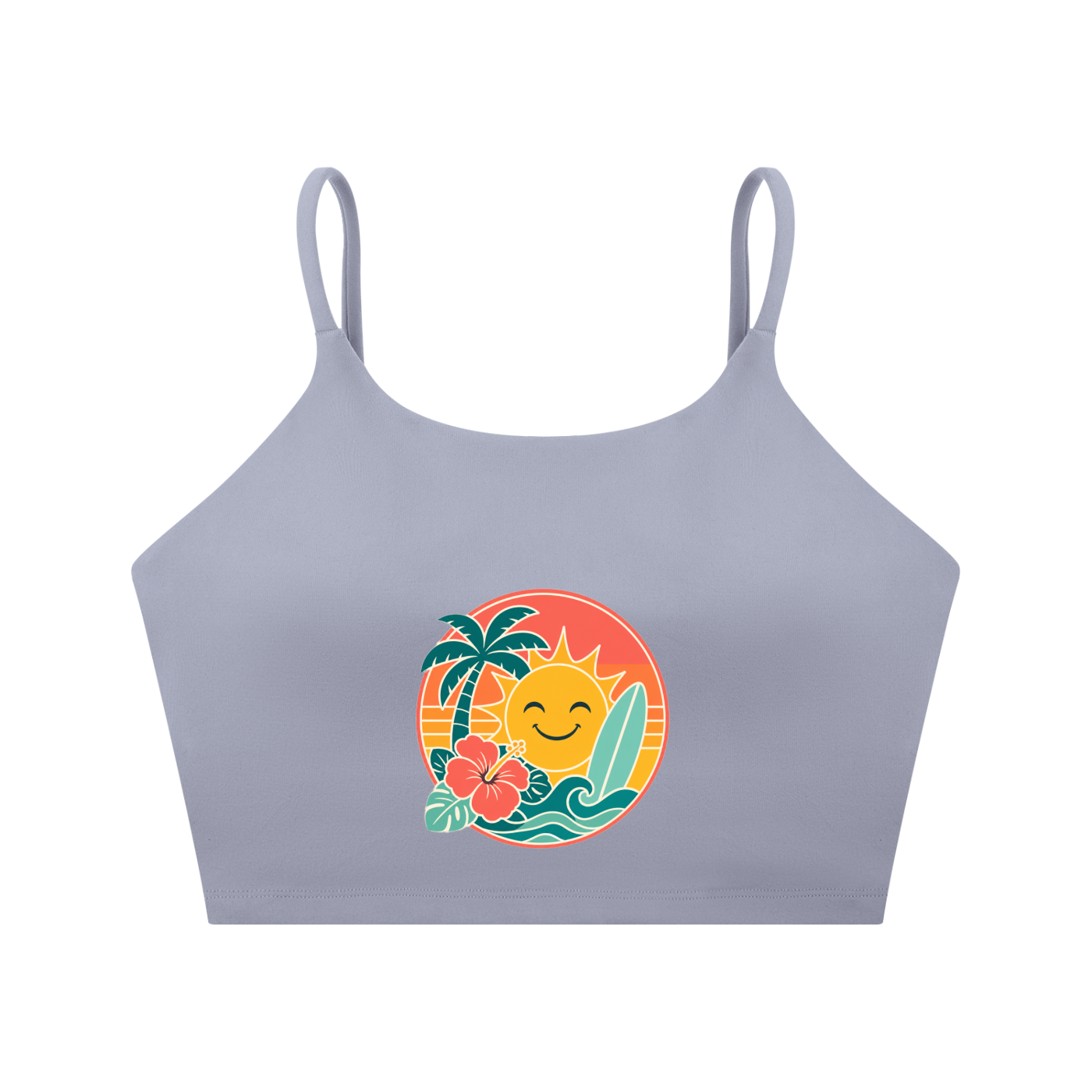 Spaghetti Strap Yoga Sports Bra
