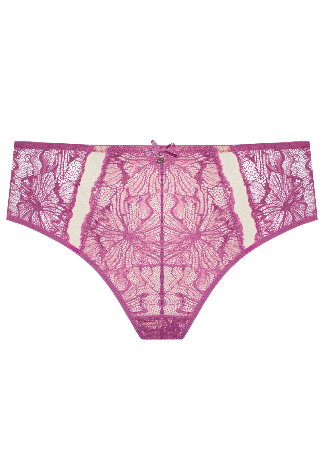 Samanta Mila Lace Brief Panty Raspberry-2
