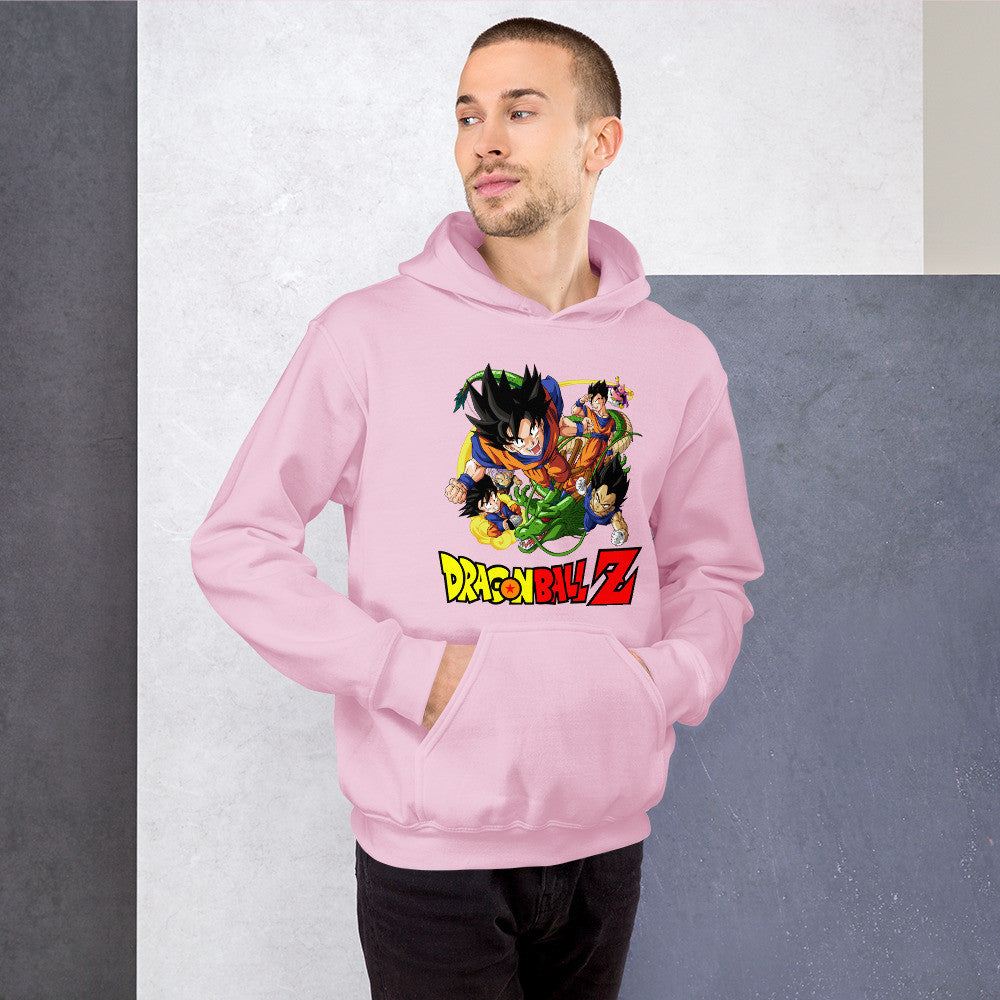 Dragon Ball Z Unisex Hoodie Goku, Vegeta, Gohan, Goten Graphic Anime Hoodie-26