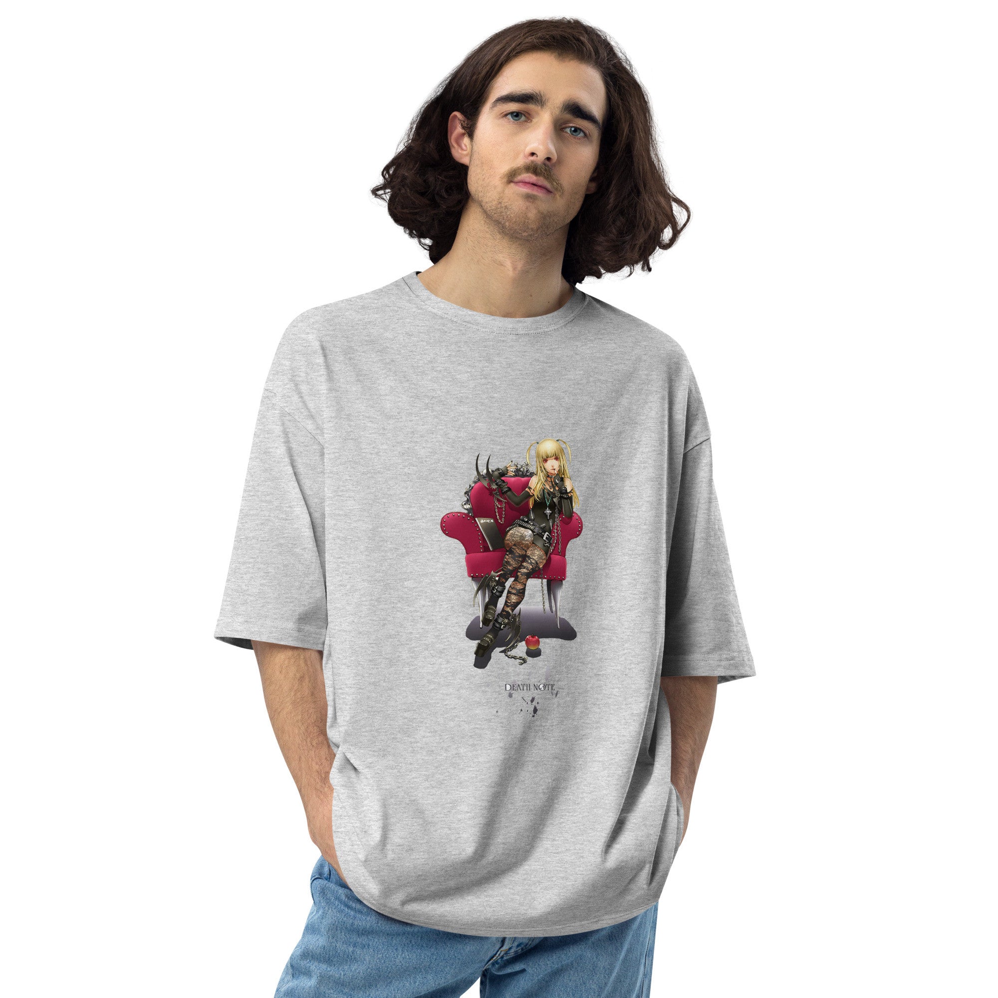 Misa Amane Unisex oversized tees | Death Note Oversized tee | Ryuk, Light Yagami-30