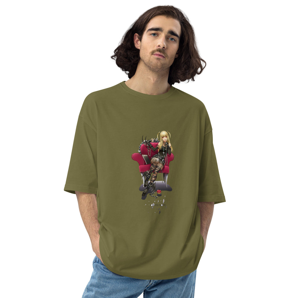 Misa Amane Unisex oversized tees | Death Note Oversized tee | Ryuk, Light Yagami-18