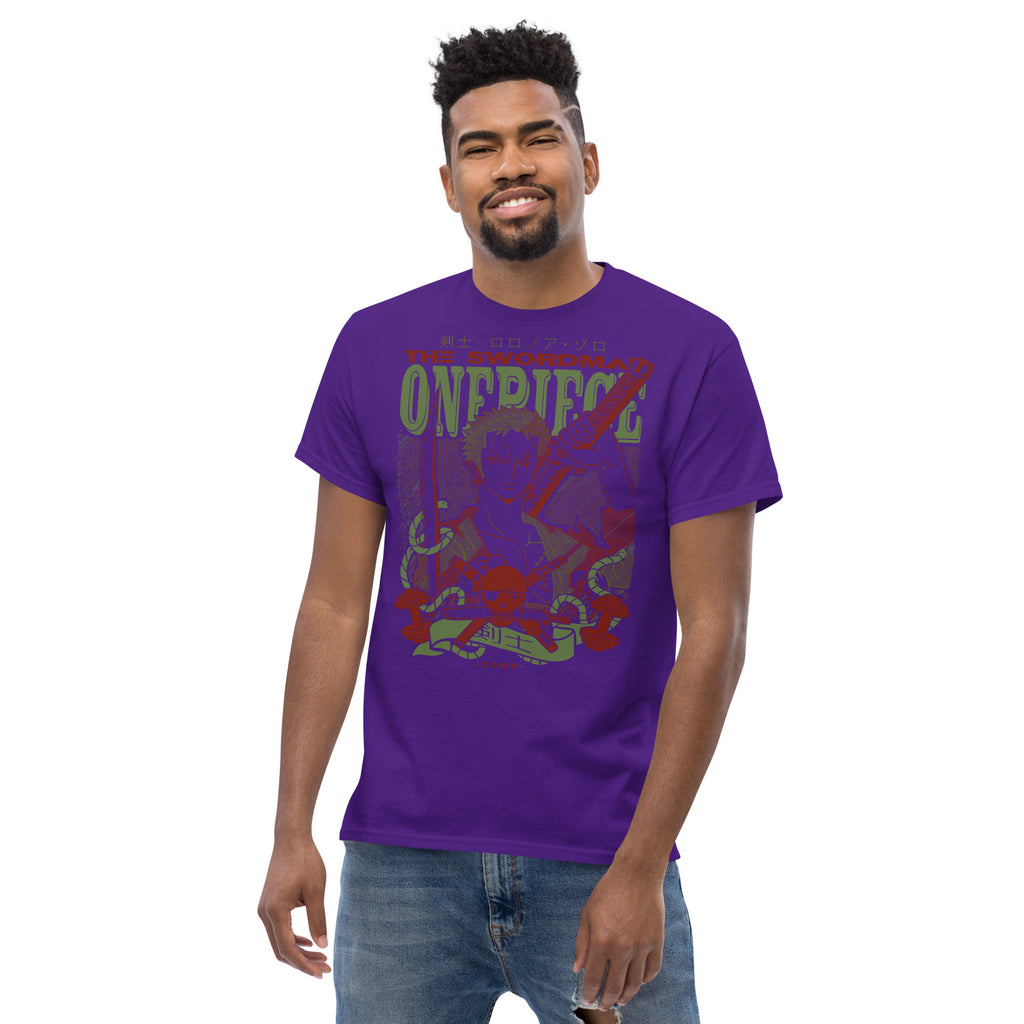 One Piece Anime Tees | Roronoa Zoro T-Shirt | Roronoa Zoro Tees | Anime T-Shirt-17