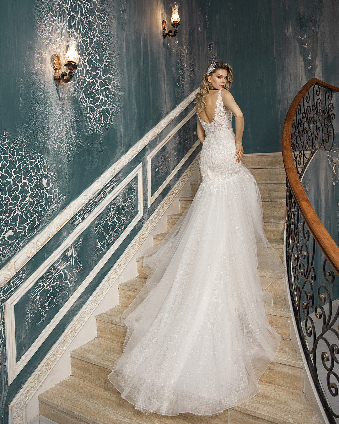 Helin mermaid wedding dress-3