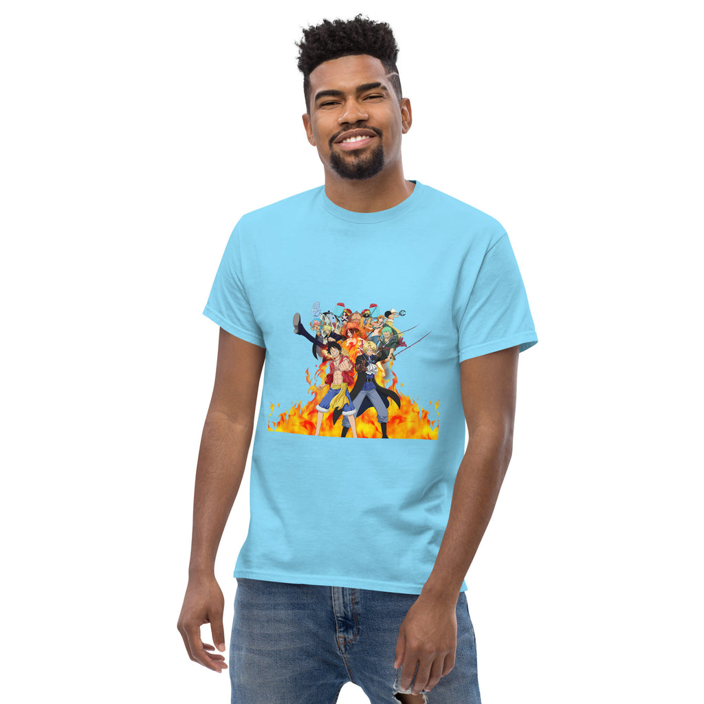 One Piece tees Monkey D. Luffy, Nami, Roronoa Zoro, Shanksn Anime Graphic Tshirt-27