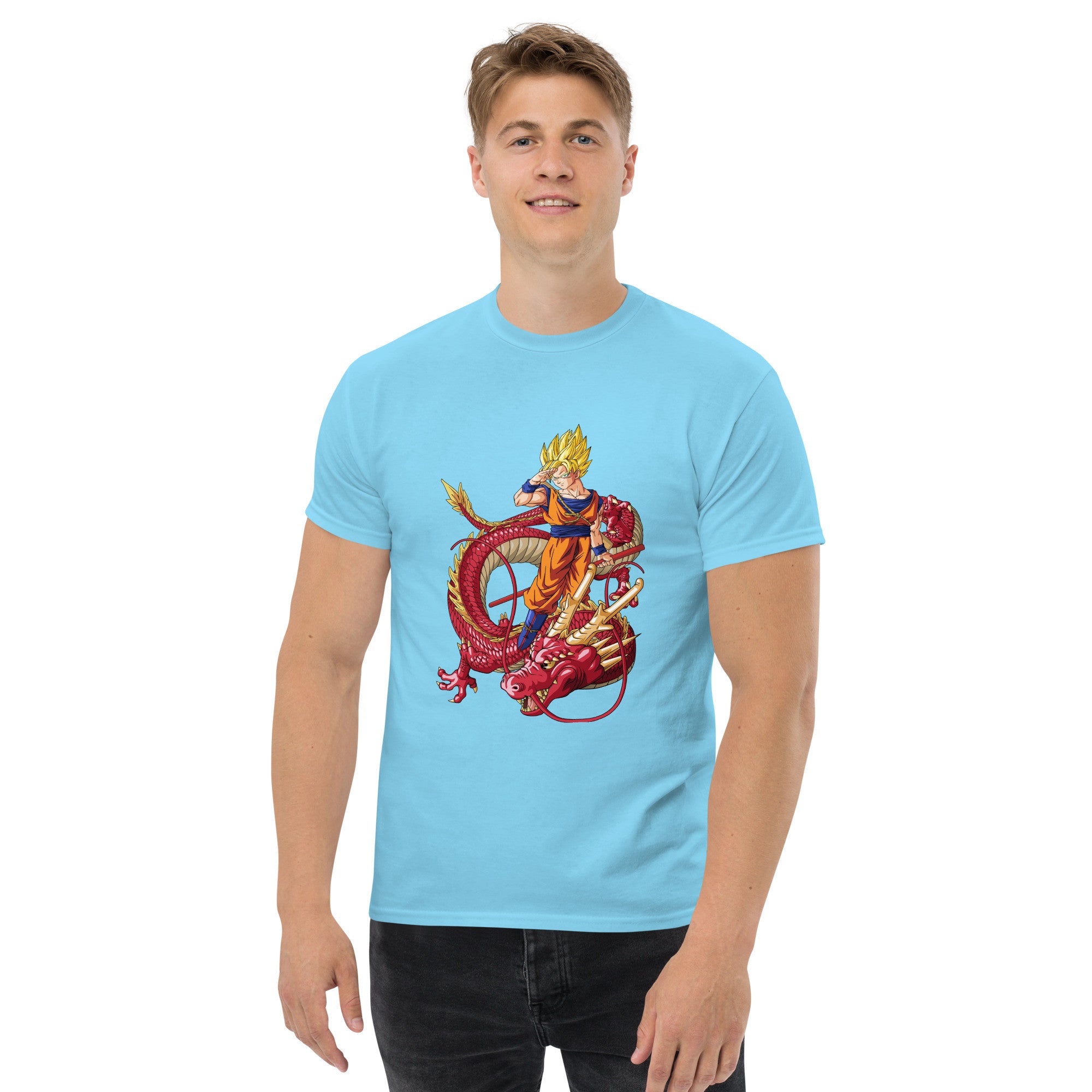Dragon Ball Classic T-Shirt Goku, Vegeta, Goten, Gohan Friza Graphic Anime Tees-30