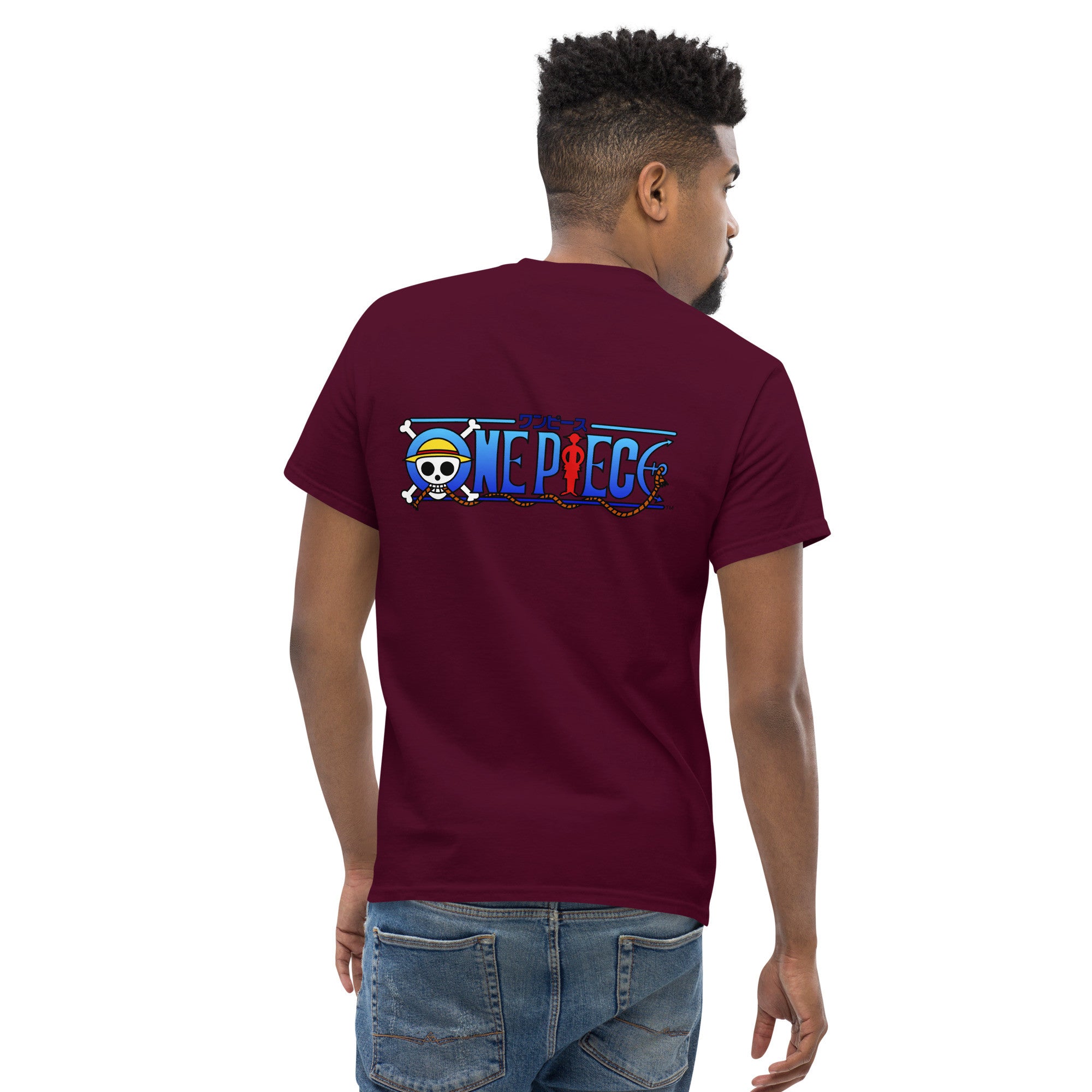 One Piece tees Monkey D. Luffy, Nami, Roronoa Zoro, Shanksn Anime Graphic Tshirt-38