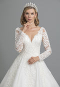 Sedef a line wedding dress-0