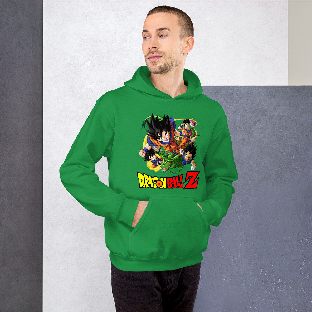 Dragon Ball Z Unisex Hoodie Goku, Vegeta, Gohan, Goten Graphic Anime Hoodie-20
