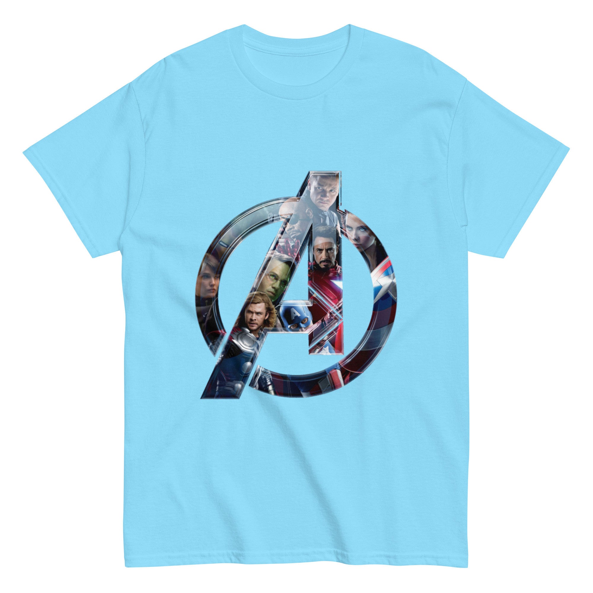 Avengers T-Shirts Marvel Iron Man, Captain America, Thor, Hulk, Black Widow Tees-23