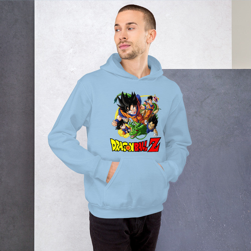 Dragon Ball Z Unisex Hoodie Goku, Vegeta, Gohan, Goten Graphic Anime Hoodie-22