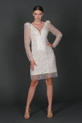 Lamıa mini wedding dress-0