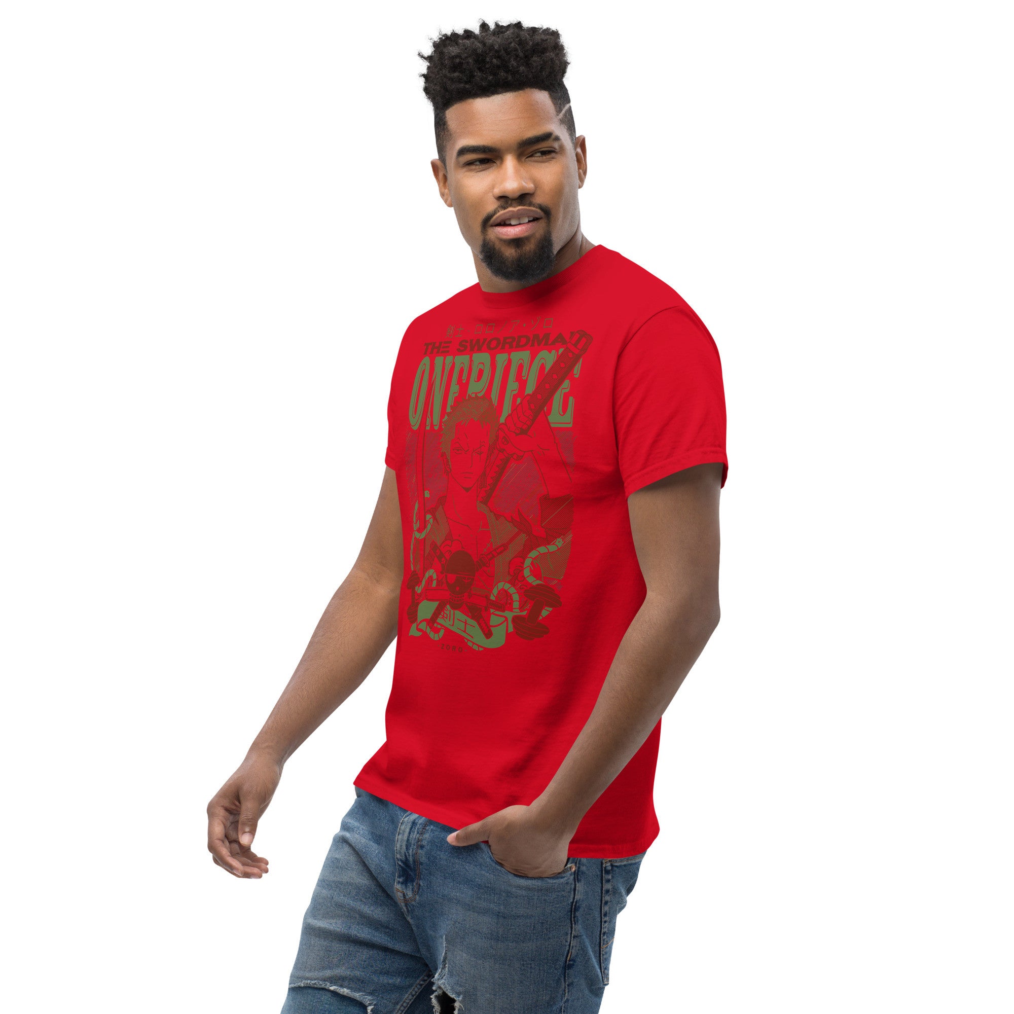 One Piece Anime Tees | Roronoa Zoro T-Shirt | Roronoa Zoro Tees | Anime T-Shirt-30