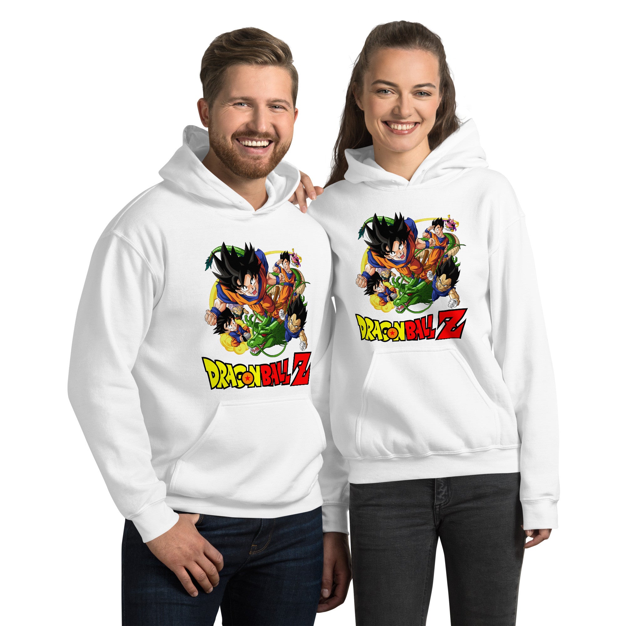 Dragon Ball Z Unisex Hoodie Goku, Vegeta, Gohan, Goten Graphic Anime Hoodie-28