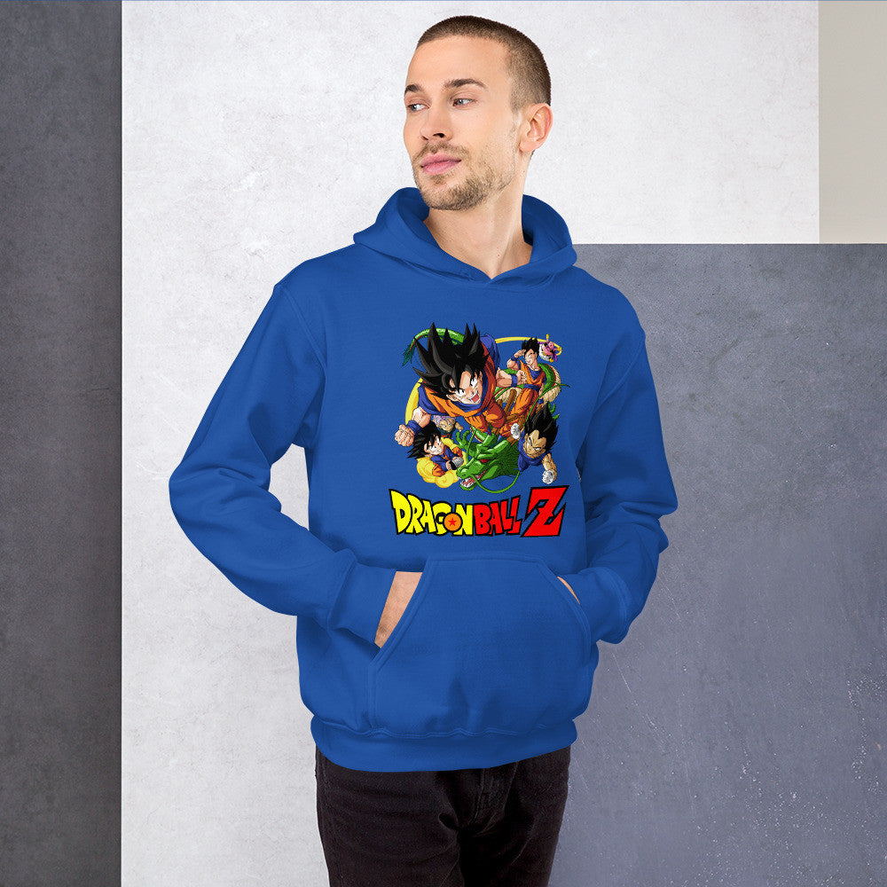 Dragon Ball Z Unisex Hoodie Goku, Vegeta, Gohan, Goten Graphic Anime Hoodie-10