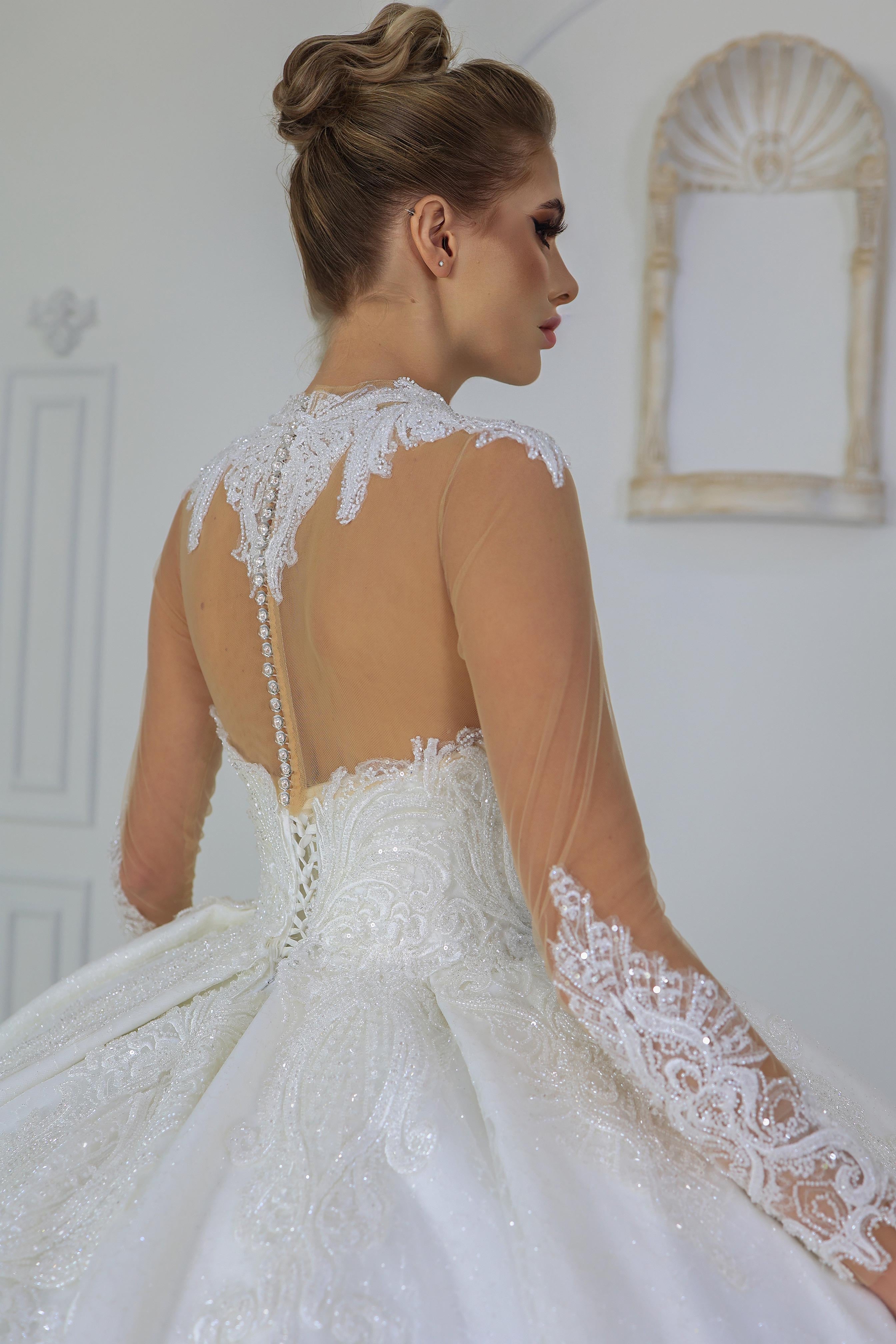 Oden ballgown wedding dress-5