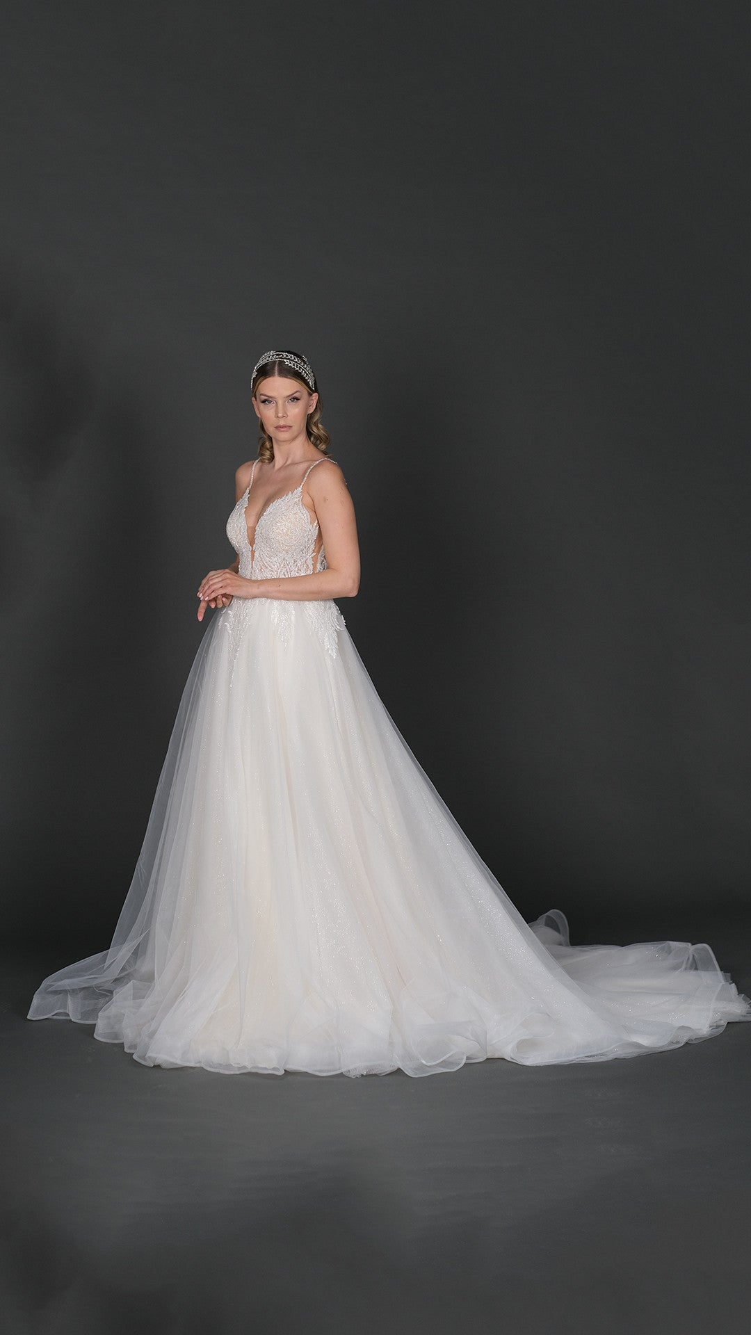 KARSU narrow skirt a line wedding dress-4