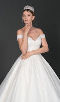 Mayda a line wedding dress-0