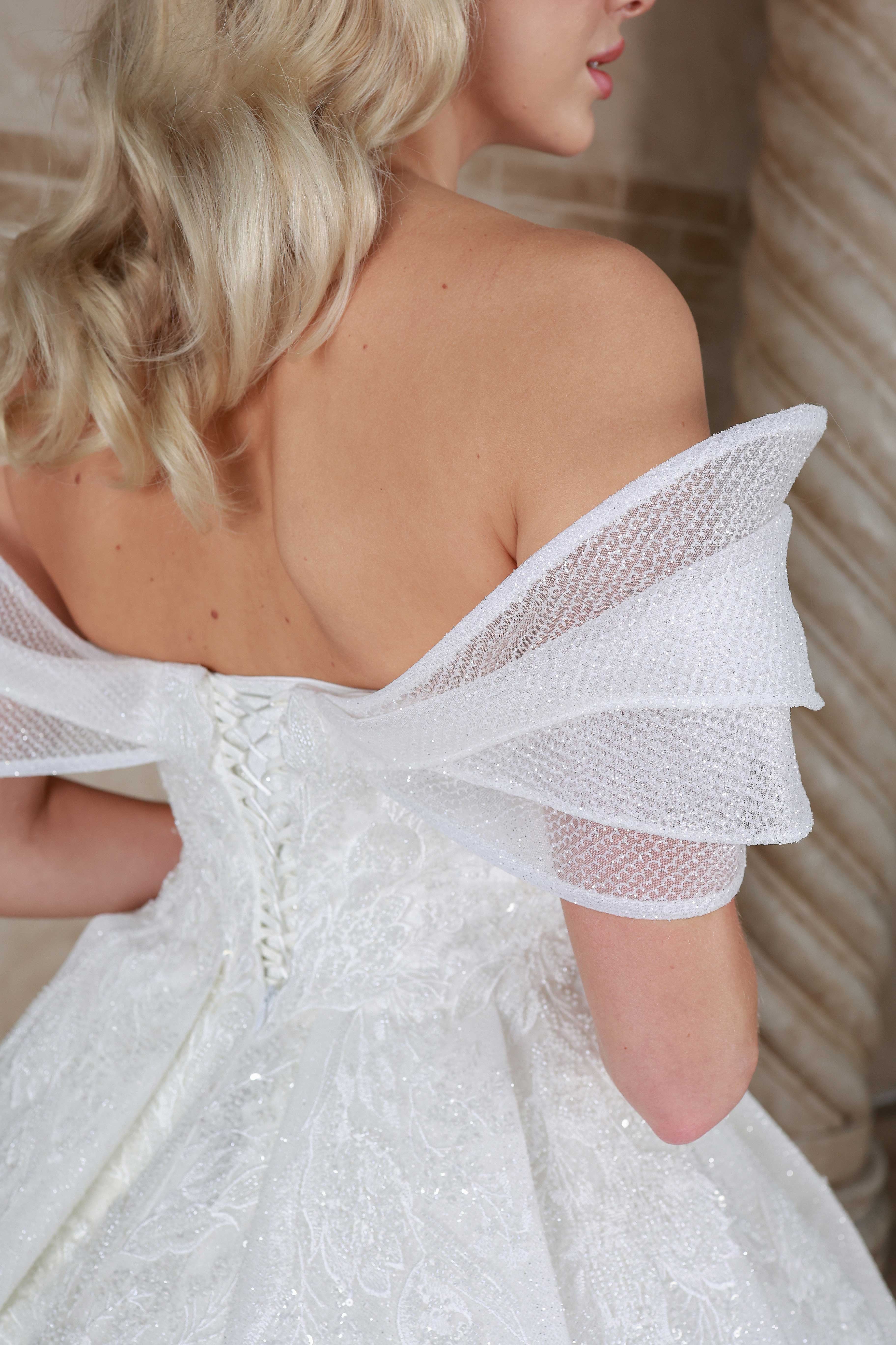 Liza a line wedding dress-6