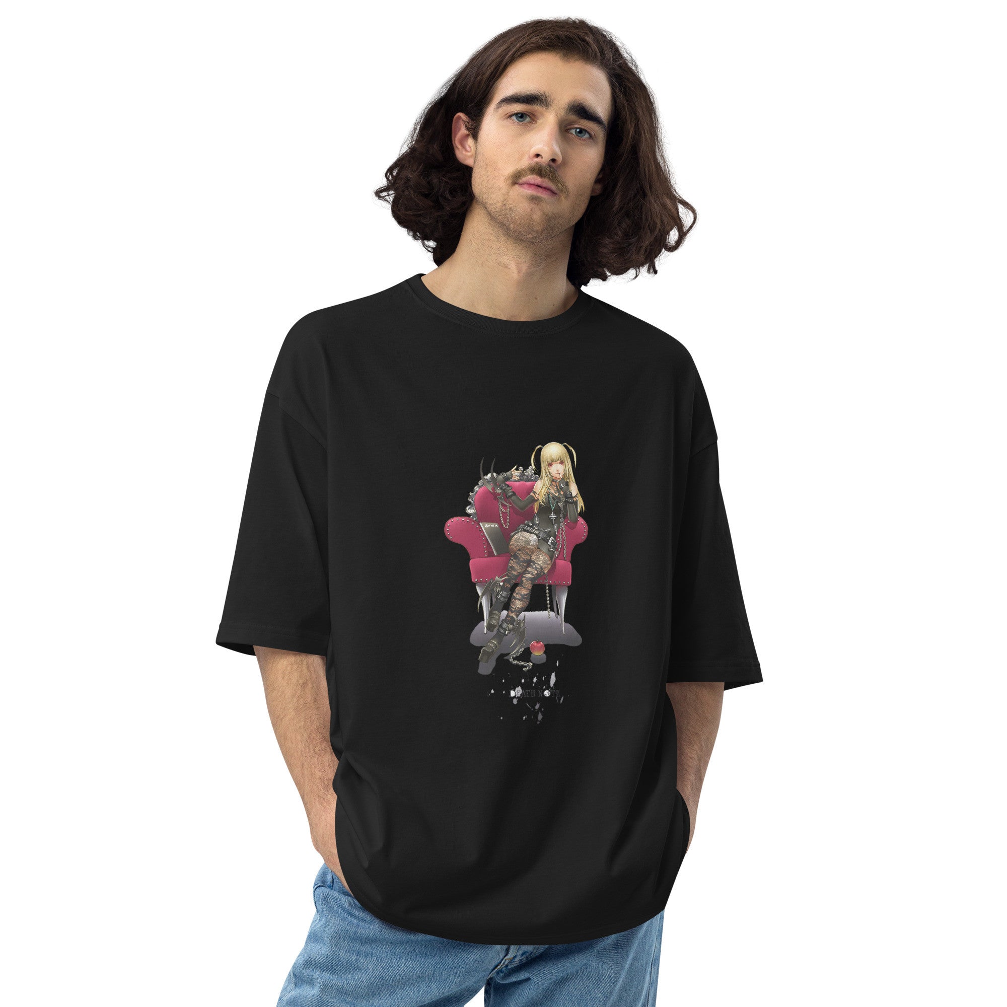 Misa Amane Unisex oversized tees | Death Note Oversized tee | Ryuk, Light Yagami-6