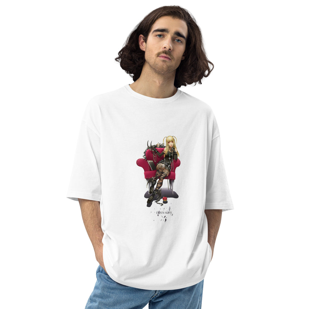 Misa Amane Unisex oversized tees | Death Note Oversized tee | Ryuk, Light Yagami-0