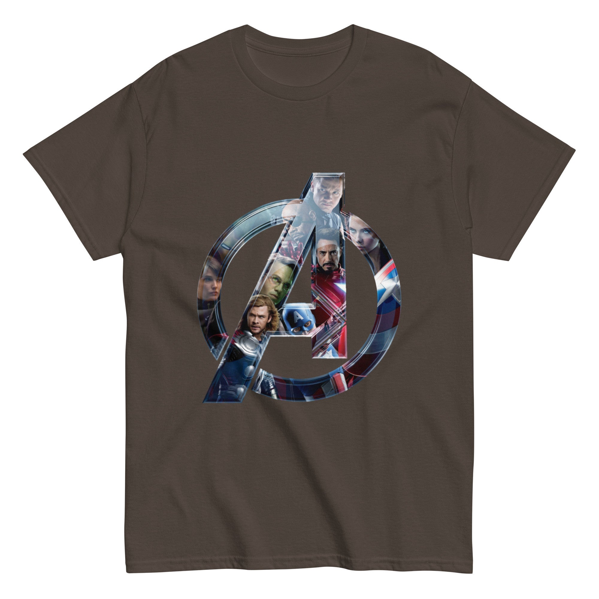 Avengers T-Shirts Marvel Iron Man, Captain America, Thor, Hulk, Black Widow Tees-32