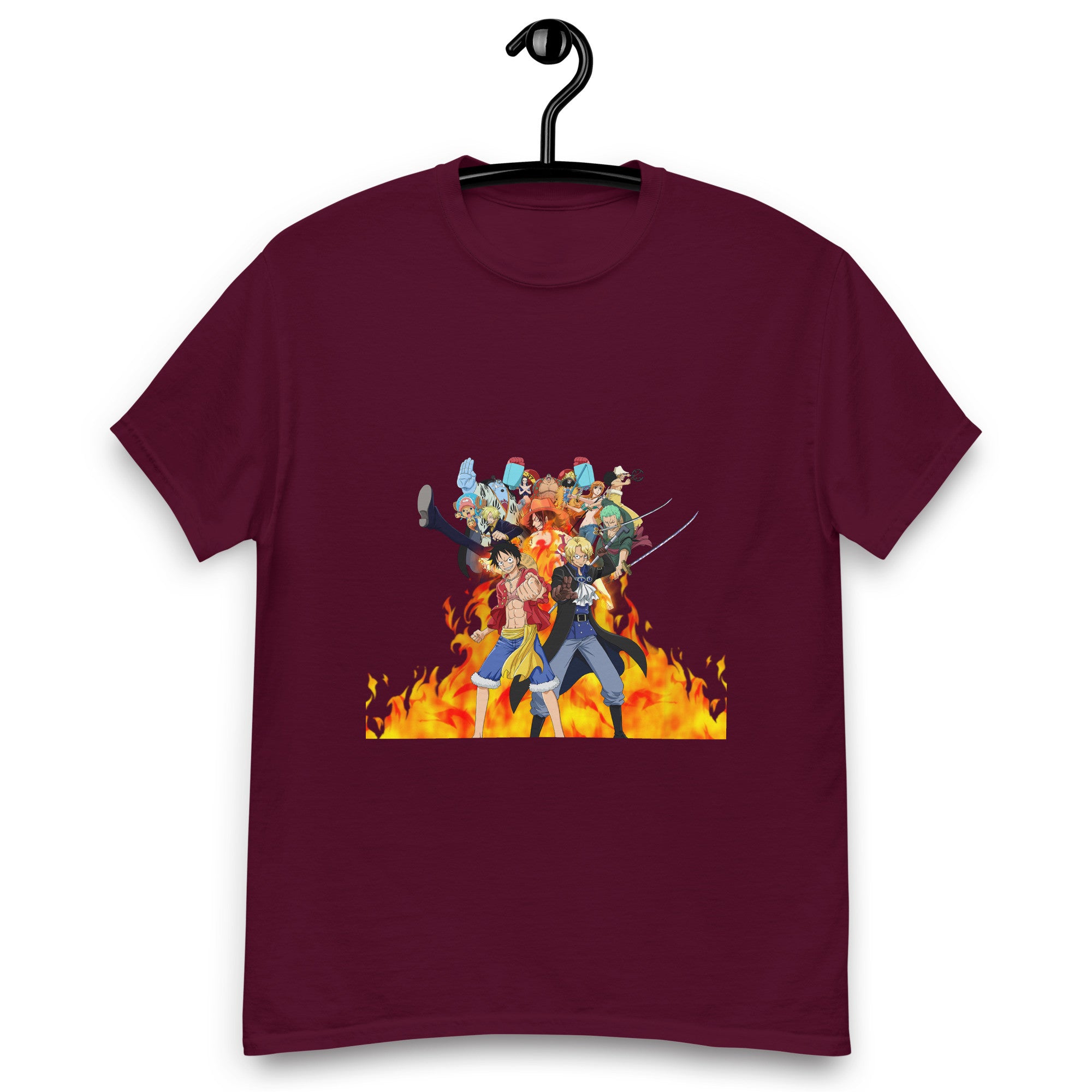 One Piece tees Monkey D. Luffy, Nami, Roronoa Zoro, Shanksn Anime Graphic Tshirt-37
