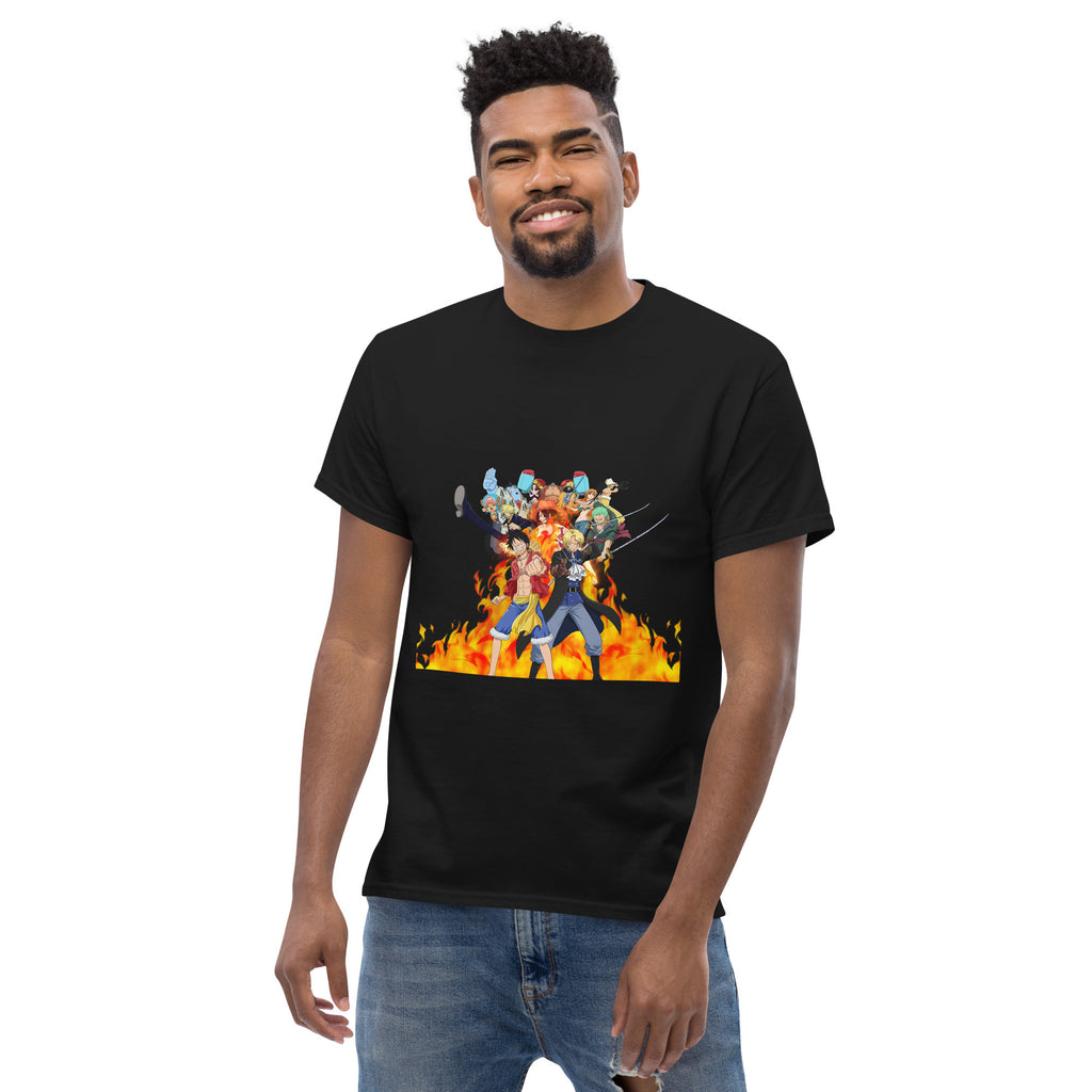 One Piece tees Monkey D. Luffy, Nami, Roronoa Zoro, Shanksn Anime Graphic Tshirt-0