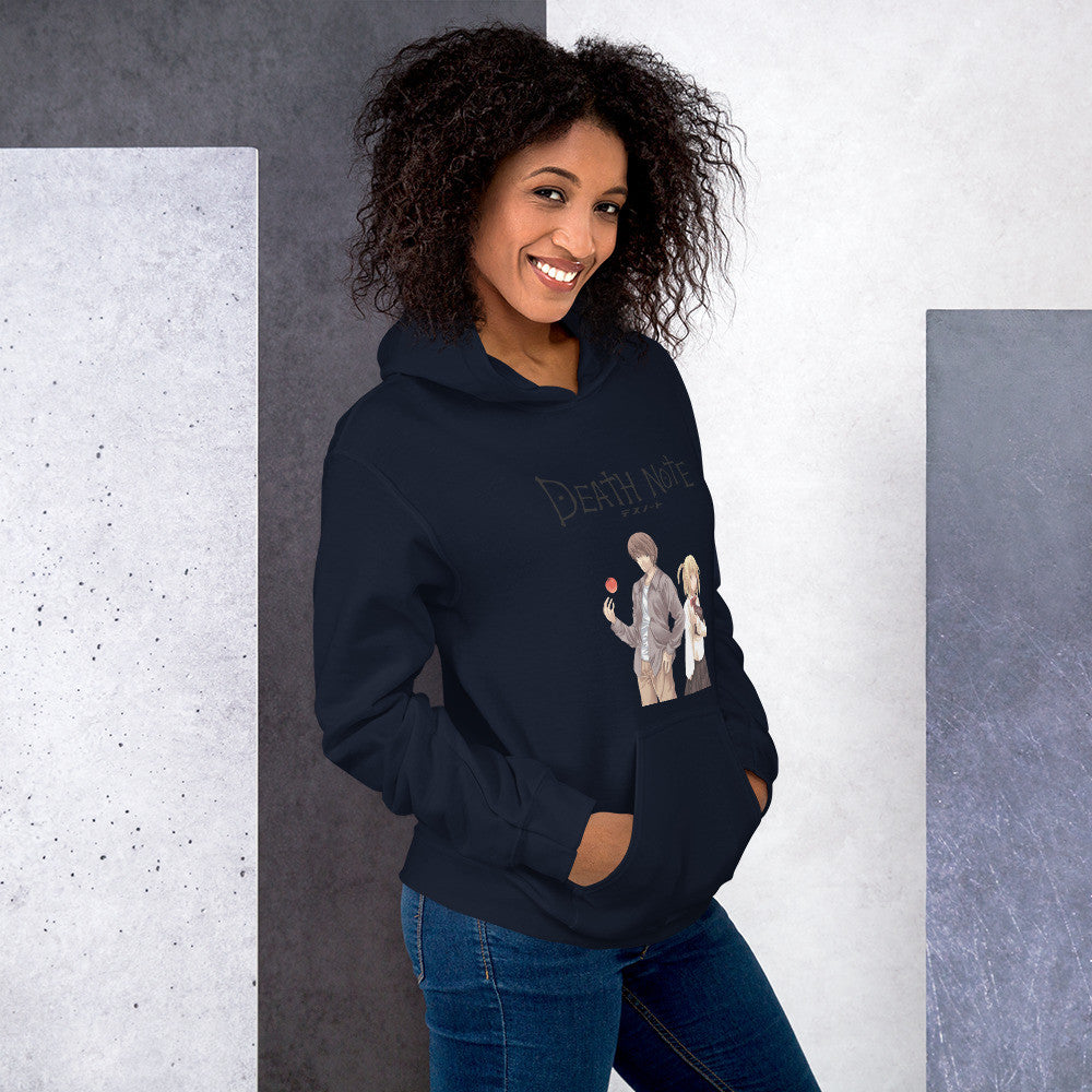 Death Note Unisex Hoodie | Ryuk, Misa Amane, Light Yagami Hoodie | Anime Hoodie-5
