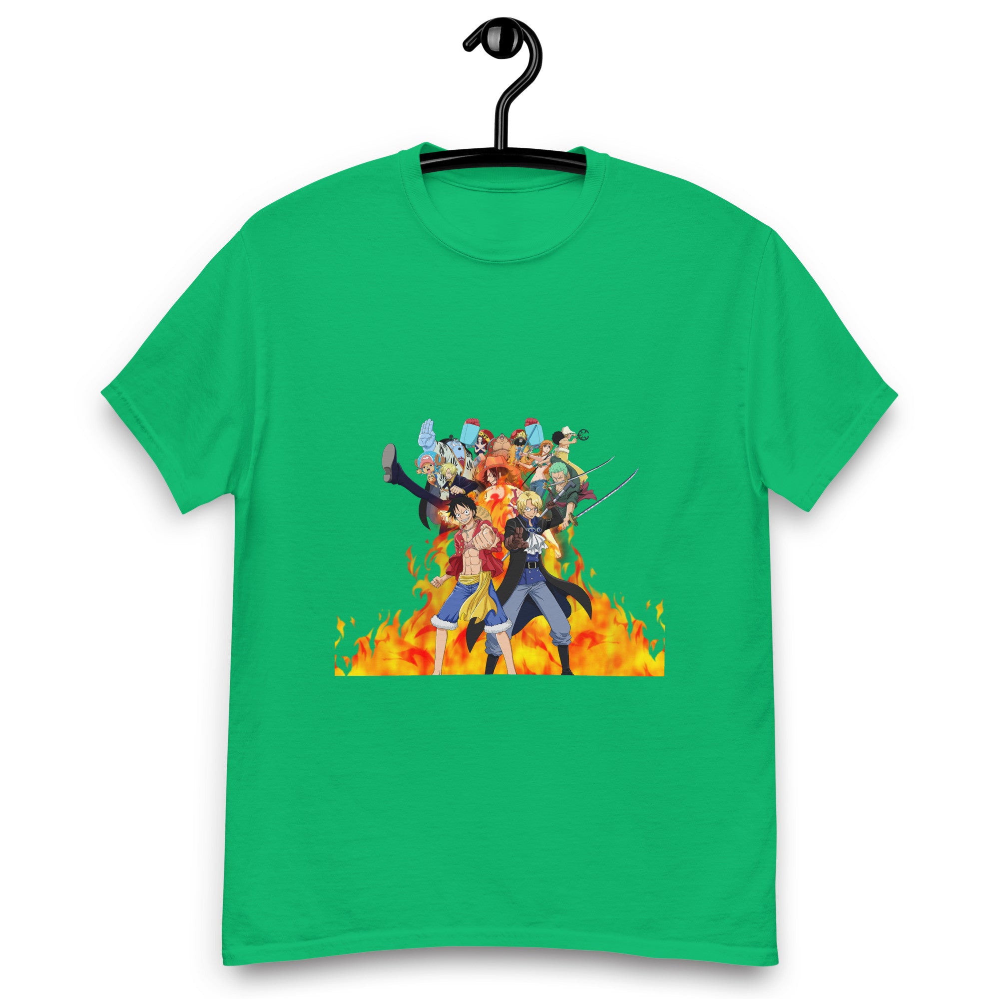 One Piece tees Monkey D. Luffy, Nami, Roronoa Zoro, Shanksn Anime Graphic Tshirt-23