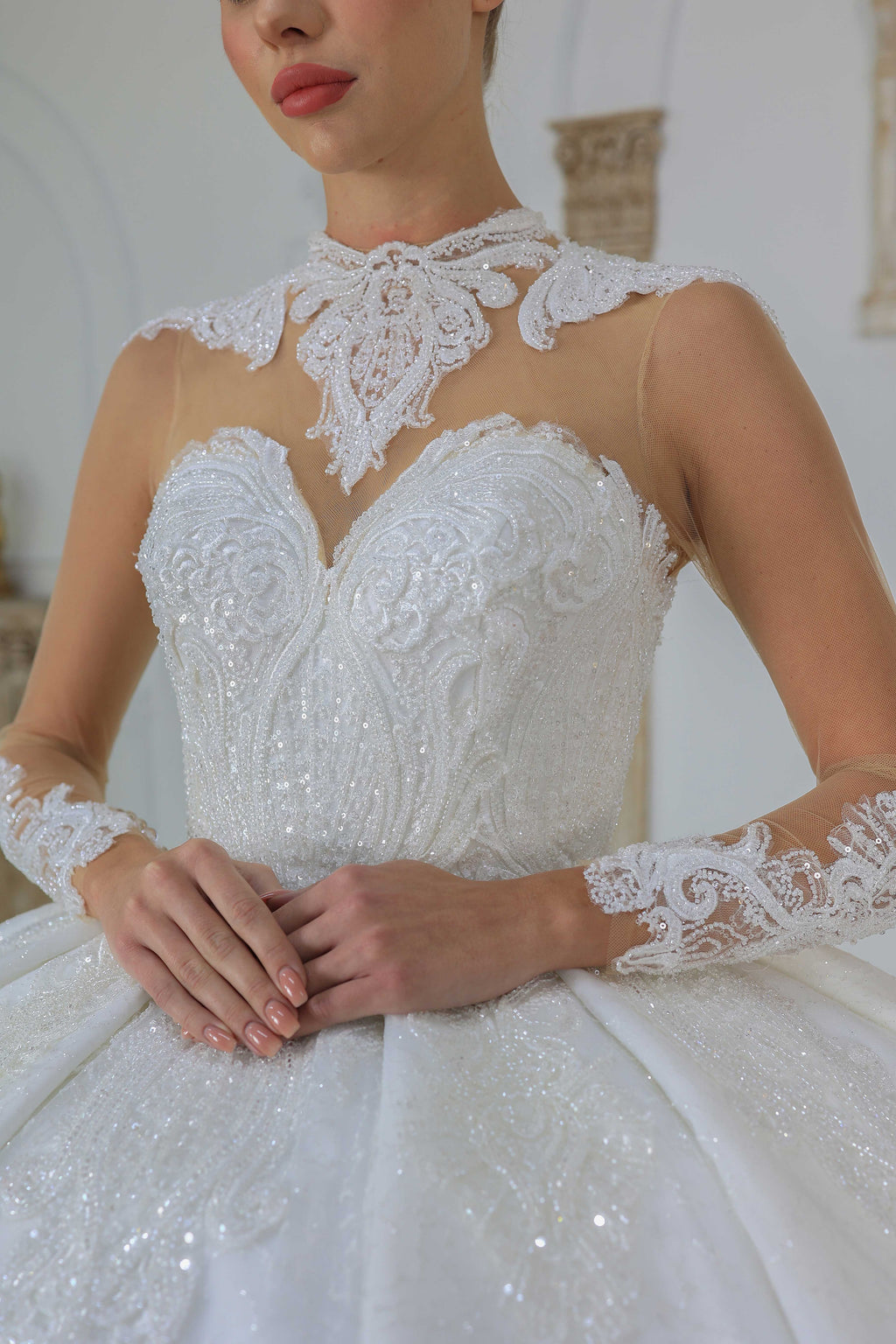 Oden ballgown wedding dress-3
