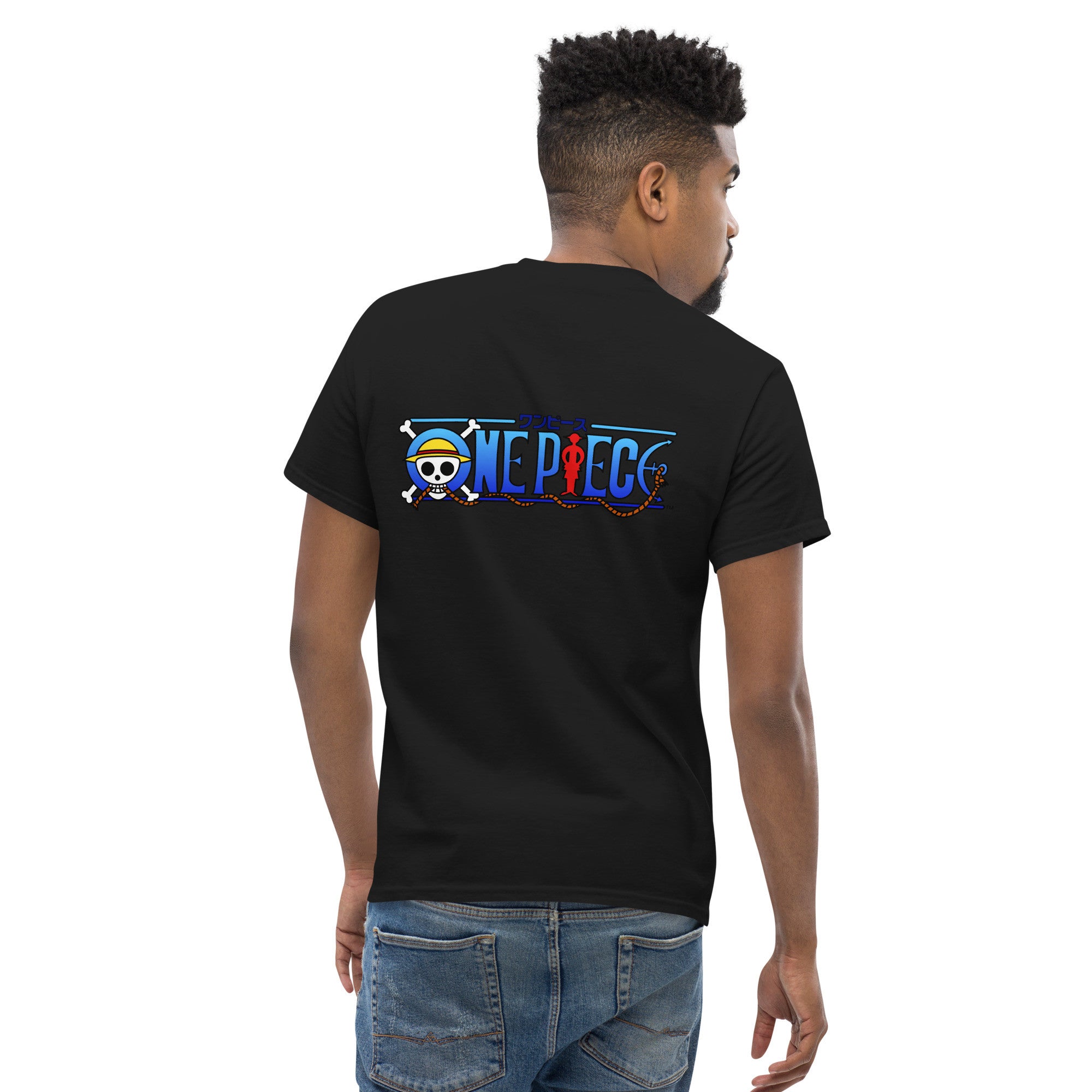 One Piece tees Monkey D. Luffy, Nami, Roronoa Zoro, Shanksn Anime Graphic Tshirt-1