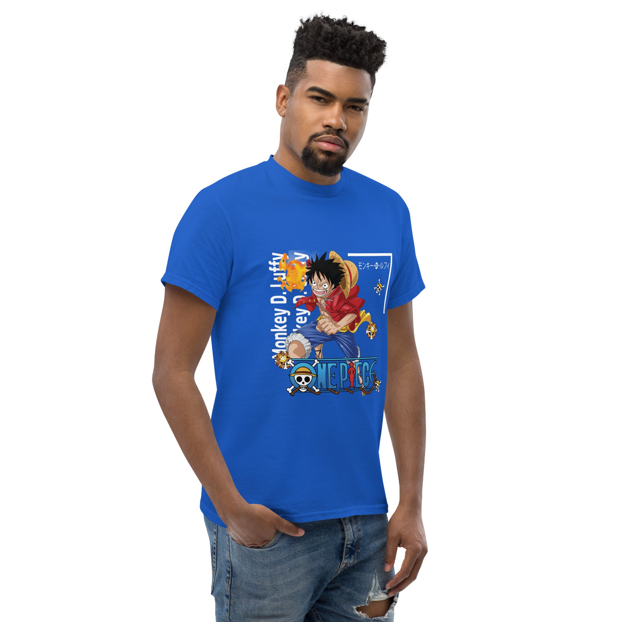 One Piece Anime Tees | Monkey D. Luffy T-Shirt | Luffy Tees | Anime T-Shirt-2