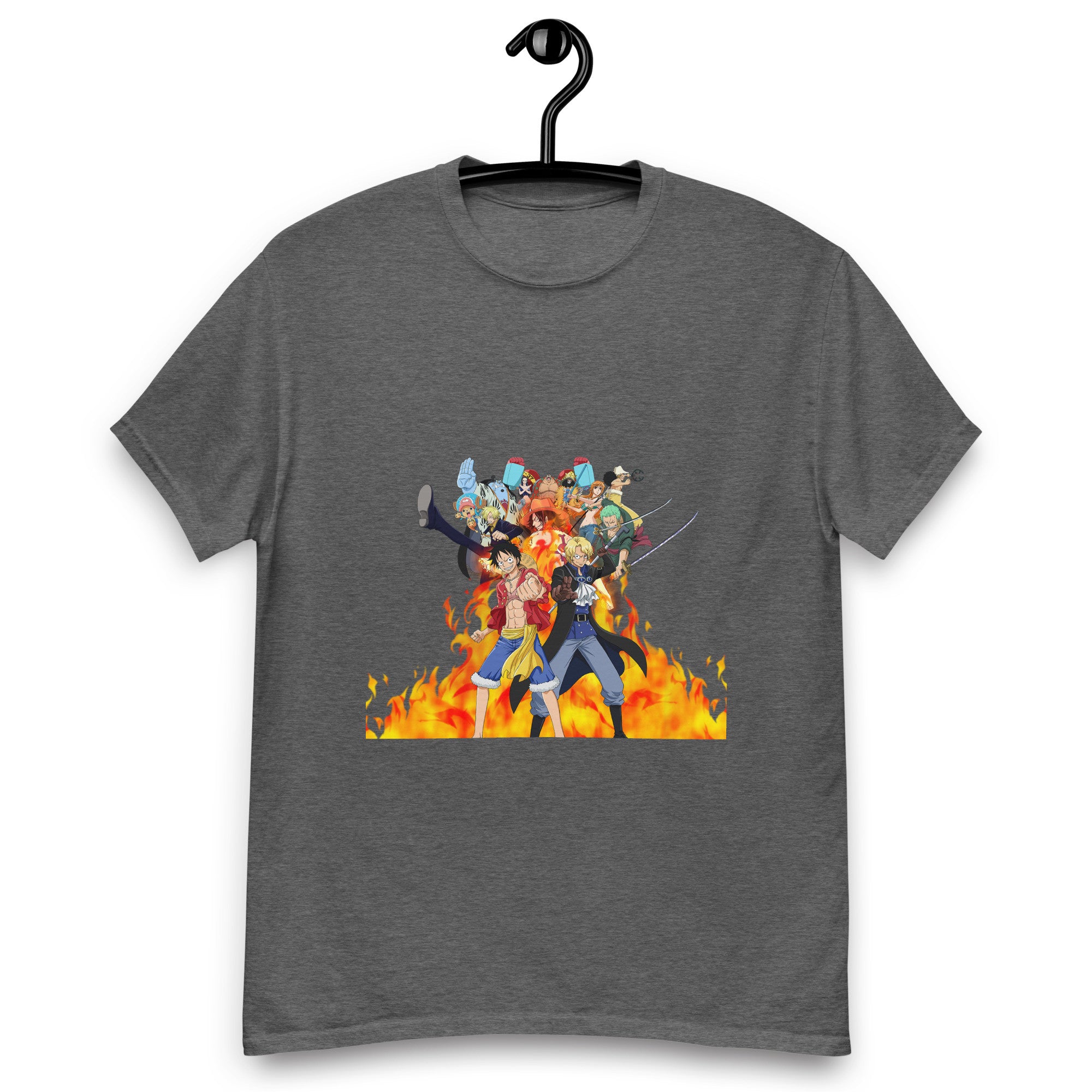 One Piece tees Monkey D. Luffy, Nami, Roronoa Zoro, Shanksn Anime Graphic Tshirt-8