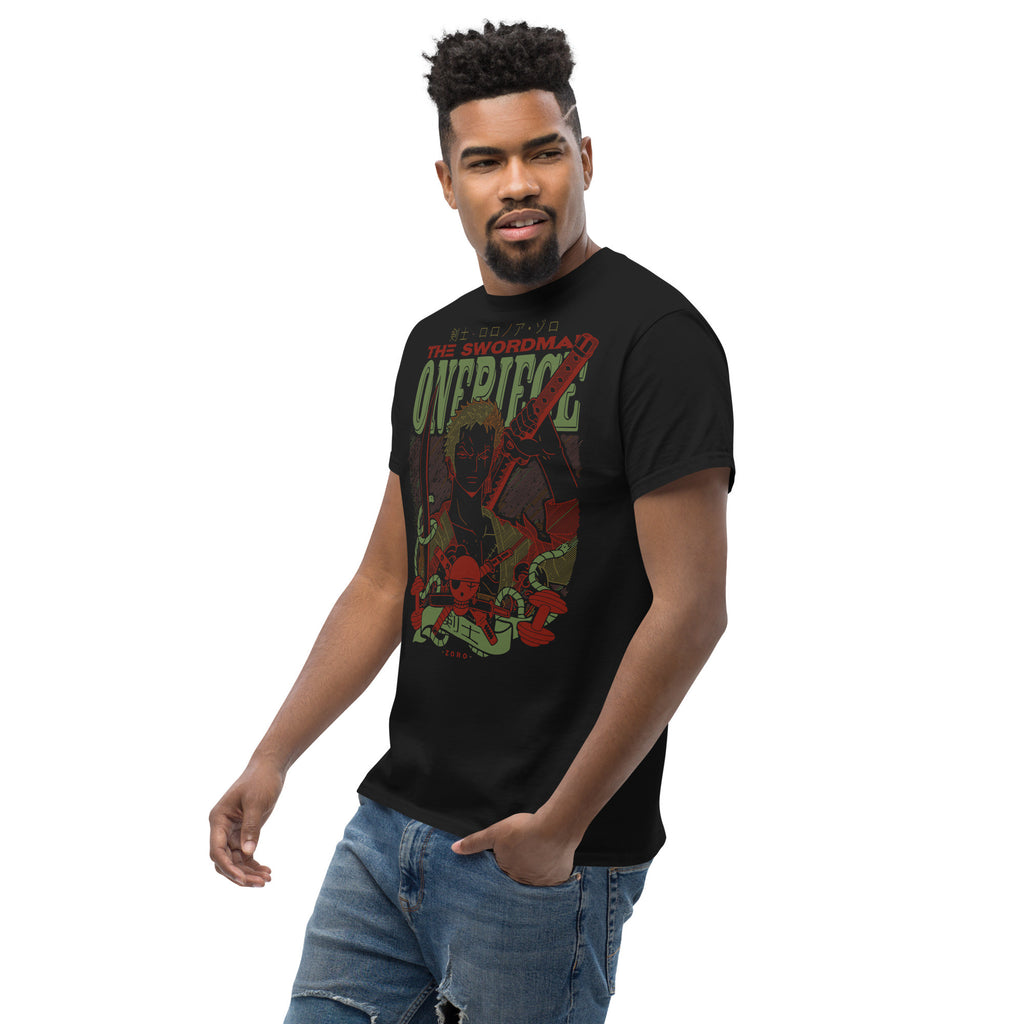 One Piece Anime Tees | Roronoa Zoro T-Shirt | Roronoa Zoro Tees | Anime T-Shirt-6