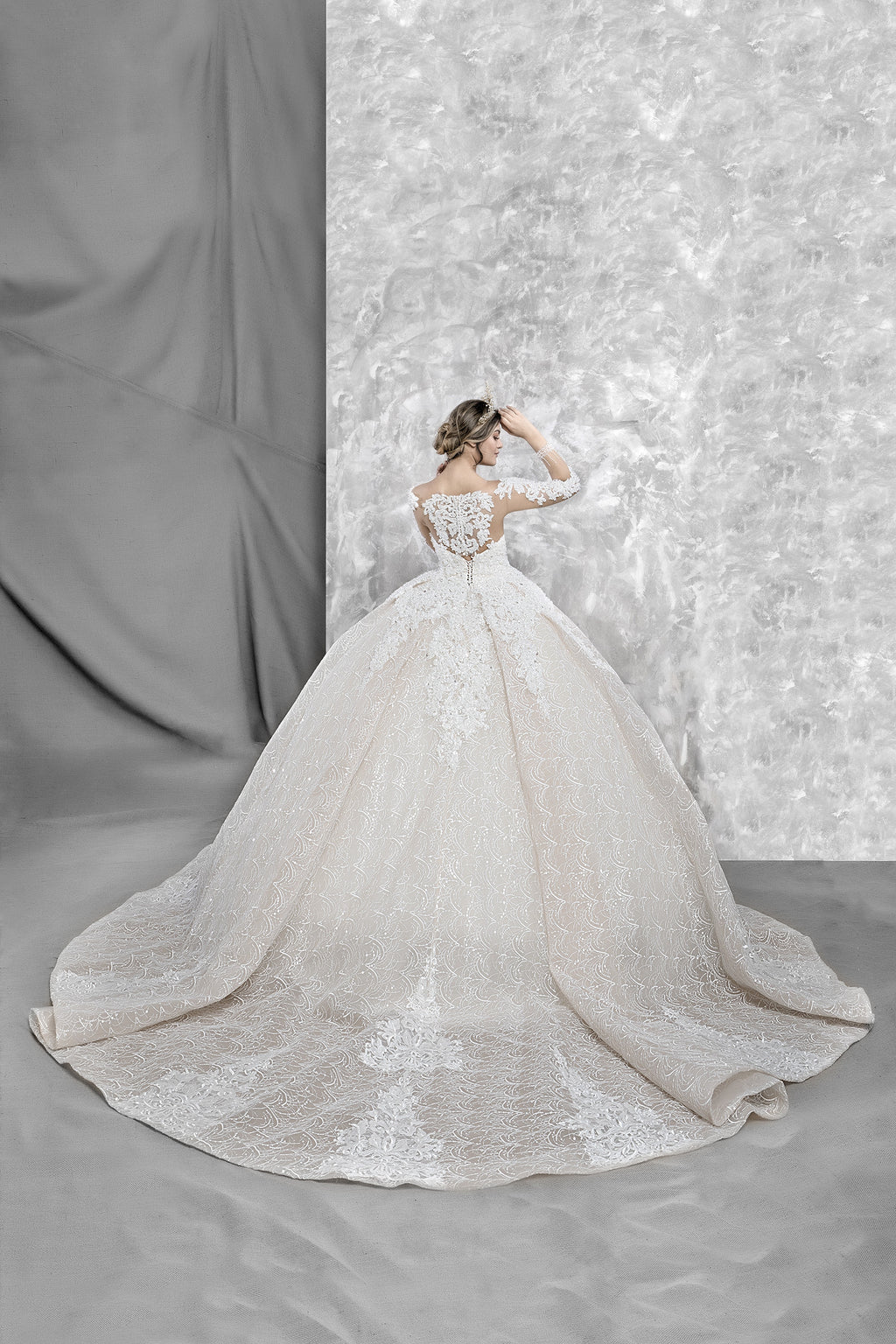 Cansu ballgown wedding dress-2