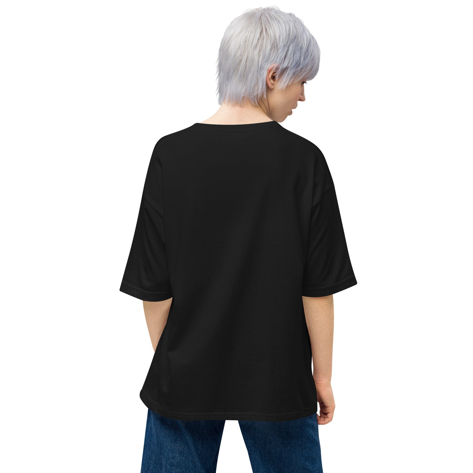 Kisara Tendo Unisex Oversized T-Shirt Black Bullet Anime Graphic Oversized Tees-4