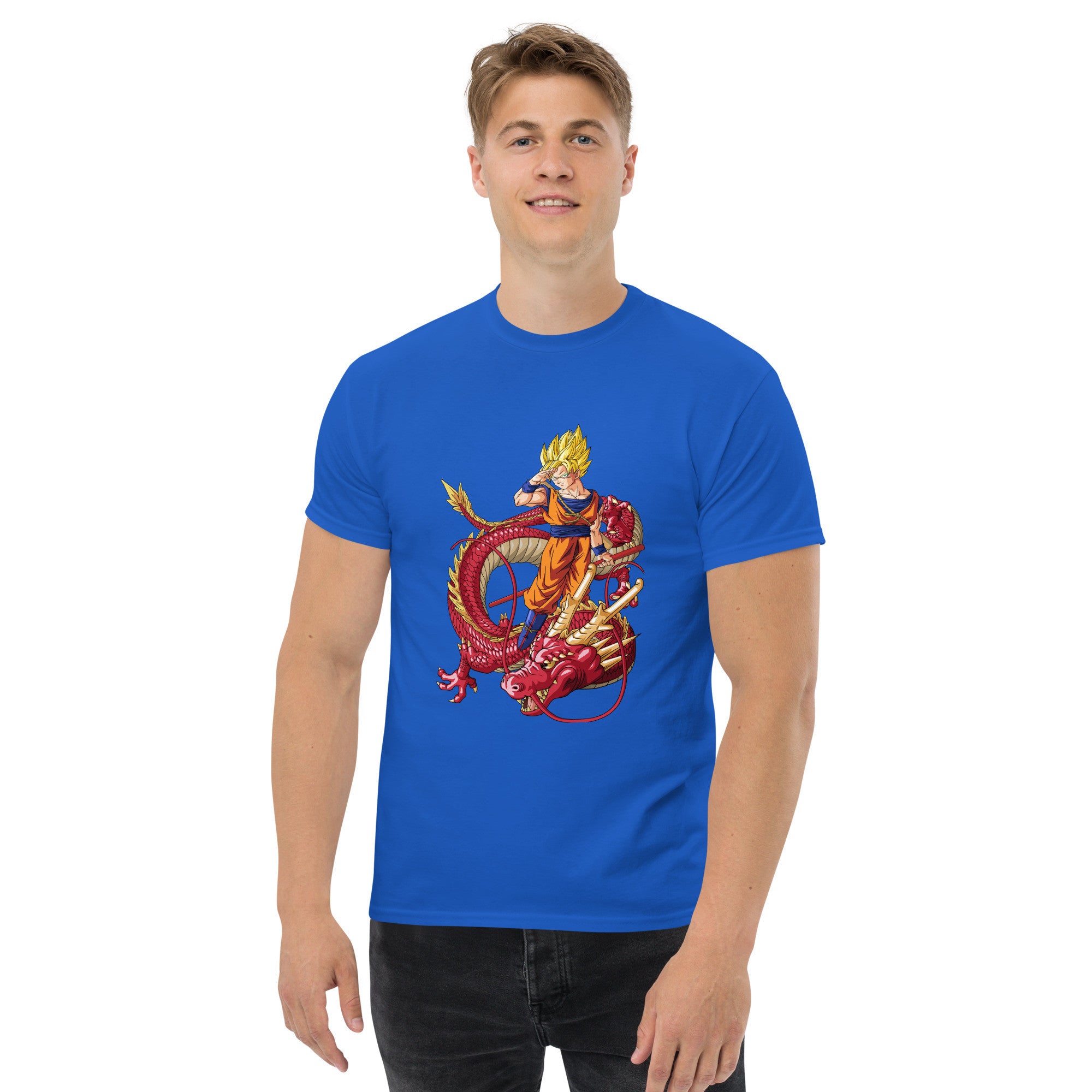 Dragon Ball Classic T-Shirt Goku, Vegeta, Goten, Gohan Friza Graphic Anime Tees-15