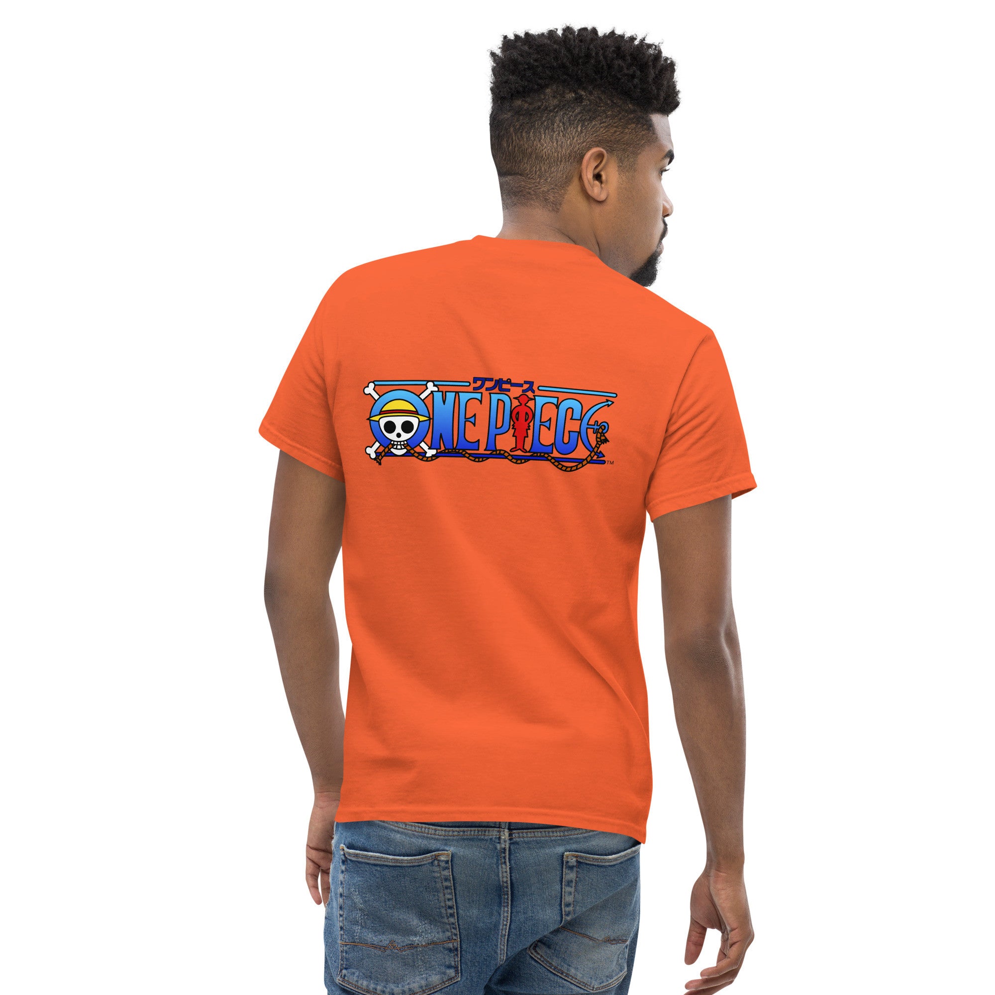 One Piece tees Monkey D. Luffy, Nami, Roronoa Zoro, Shanksn Anime Graphic Tshirt-19