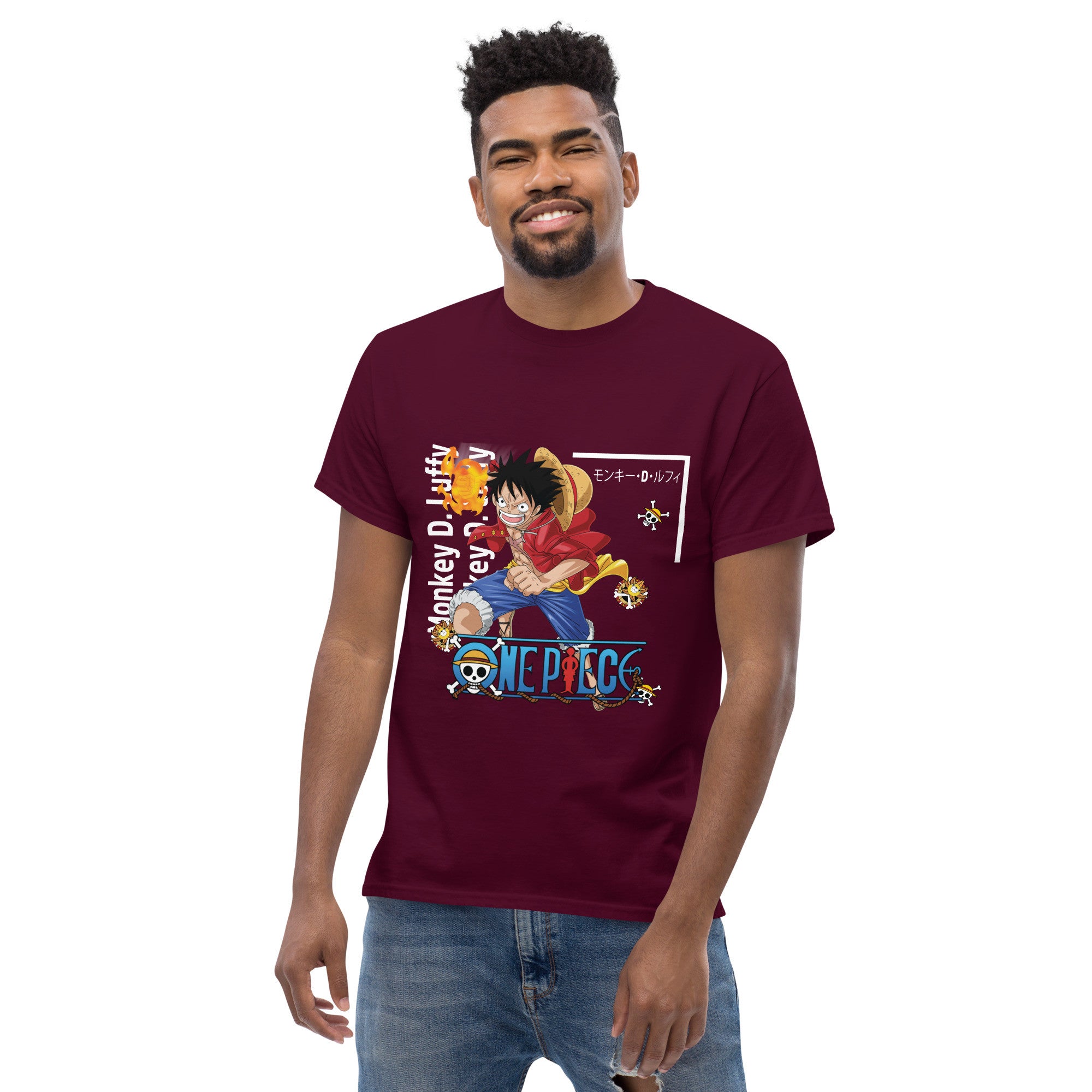 One Piece Anime Tees | Monkey D. Luffy T-Shirt | Luffy Tees | Anime T-Shirt-18