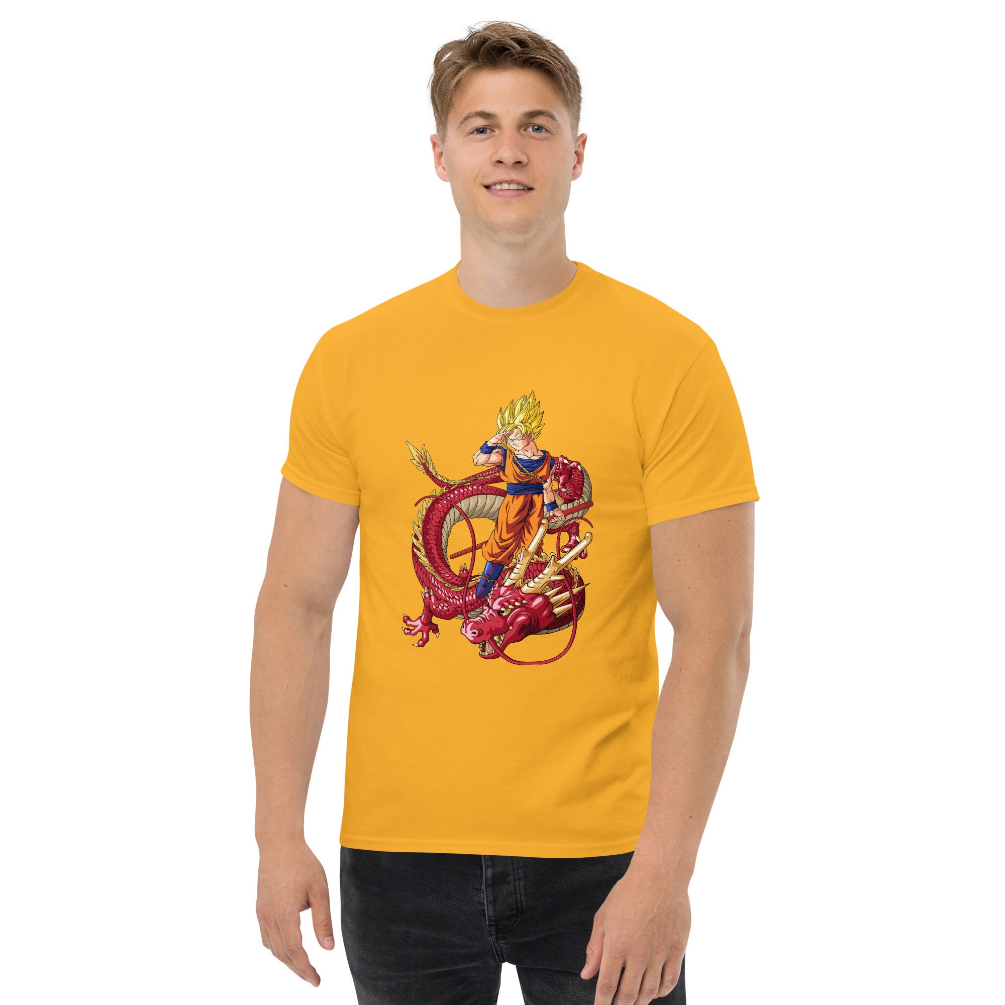 Dragon Ball Classic T-Shirt Goku, Vegeta, Goten, Gohan Friza Graphic Anime Tees-27