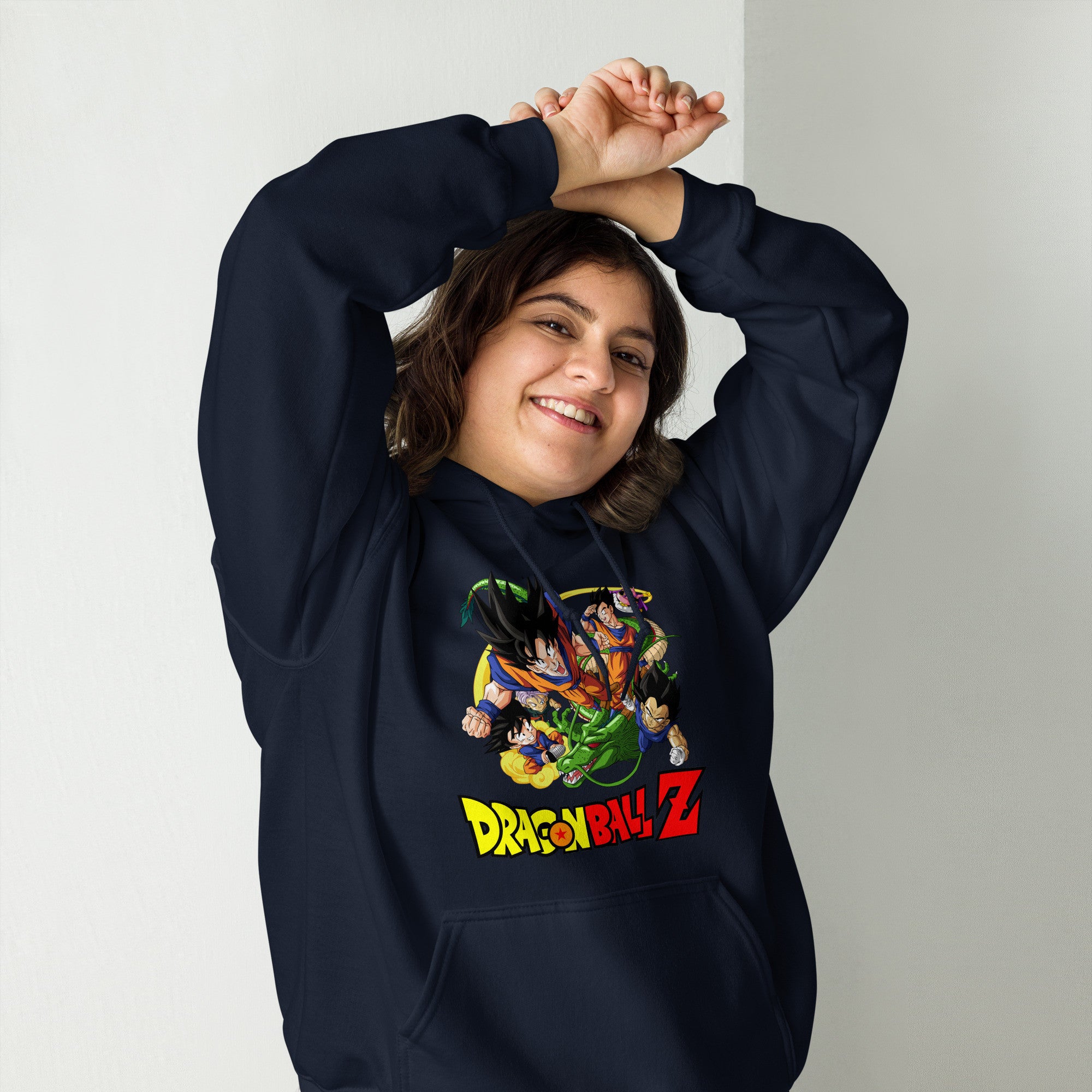 Dragon Ball Z Unisex Hoodie Goku, Vegeta, Gohan, Goten Graphic Anime Hoodie-32
