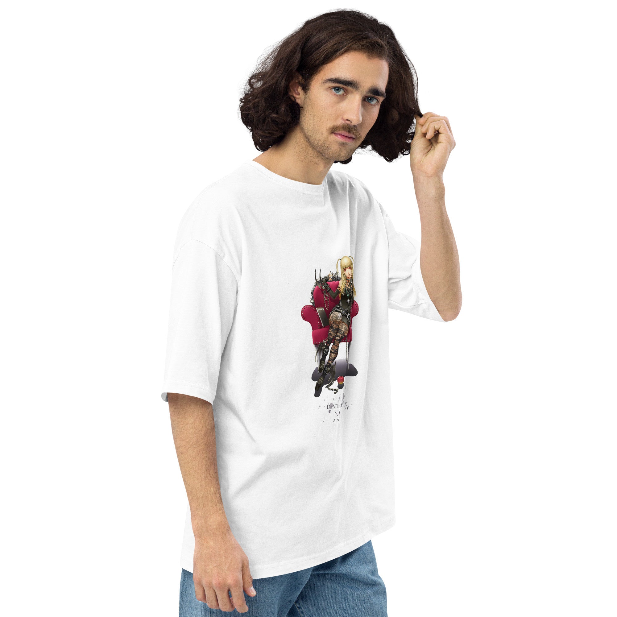 Misa Amane Unisex oversized tees | Death Note Oversized tee | Ryuk, Light Yagami-5