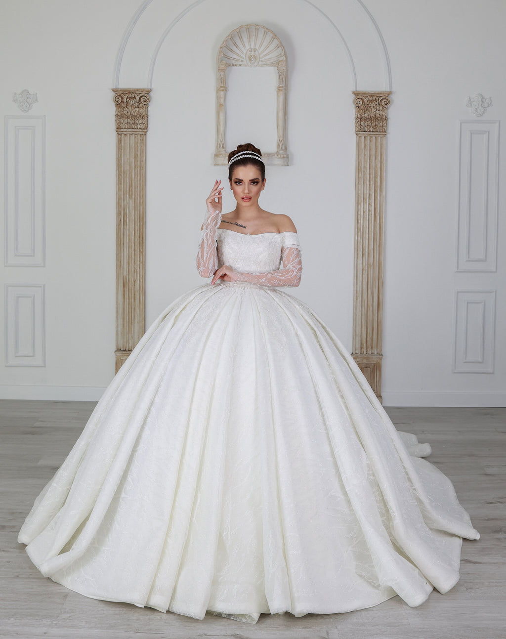 Azze ballgown wedding dress-1