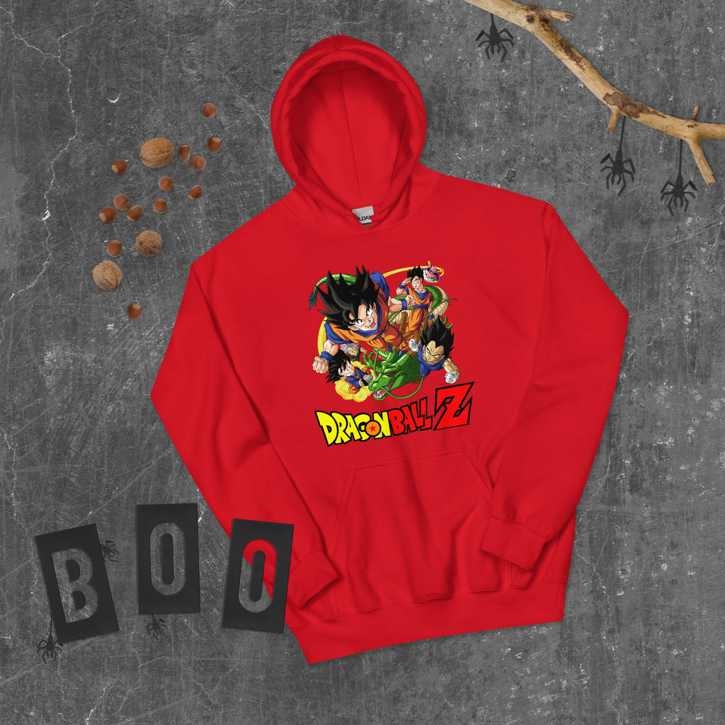 Dragon Ball Z Unisex Hoodie Goku, Vegeta, Gohan, Goten Graphic Anime Hoodie-38