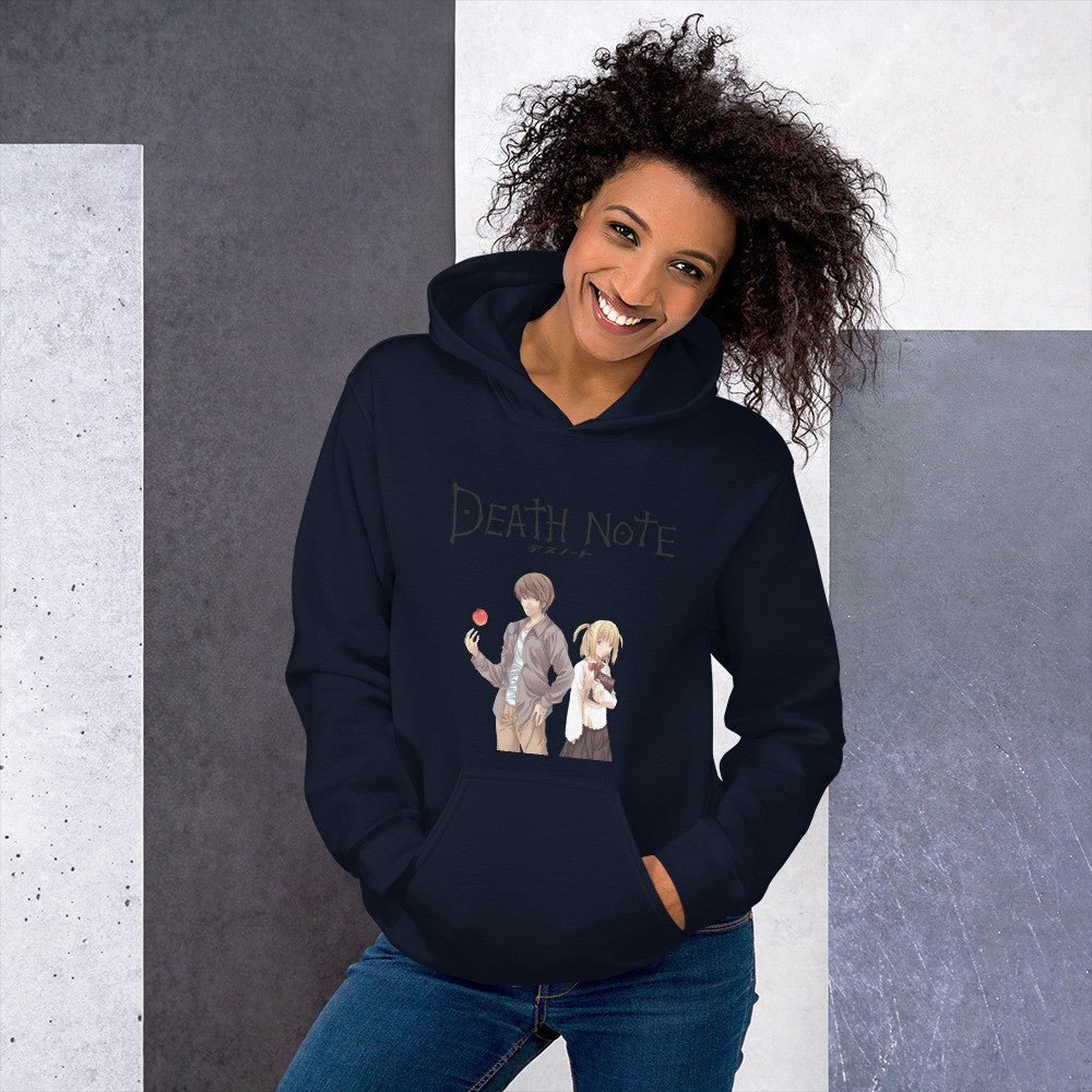 Death Note Unisex Hoodie | Ryuk, Misa Amane, Light Yagami Hoodie | Anime Hoodie-3
