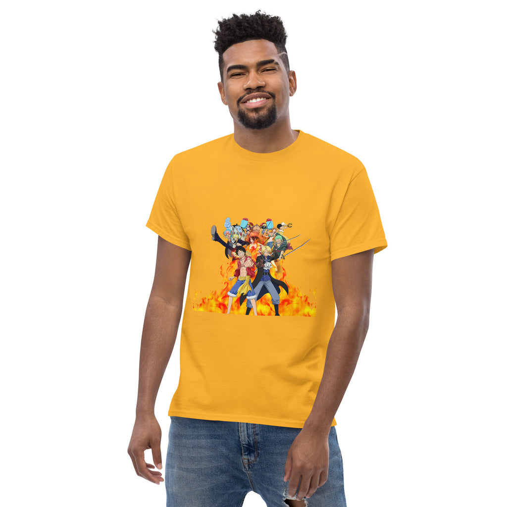 One Piece tees Monkey D. Luffy, Nami, Roronoa Zoro, Shanksn Anime Graphic Tshirt-24